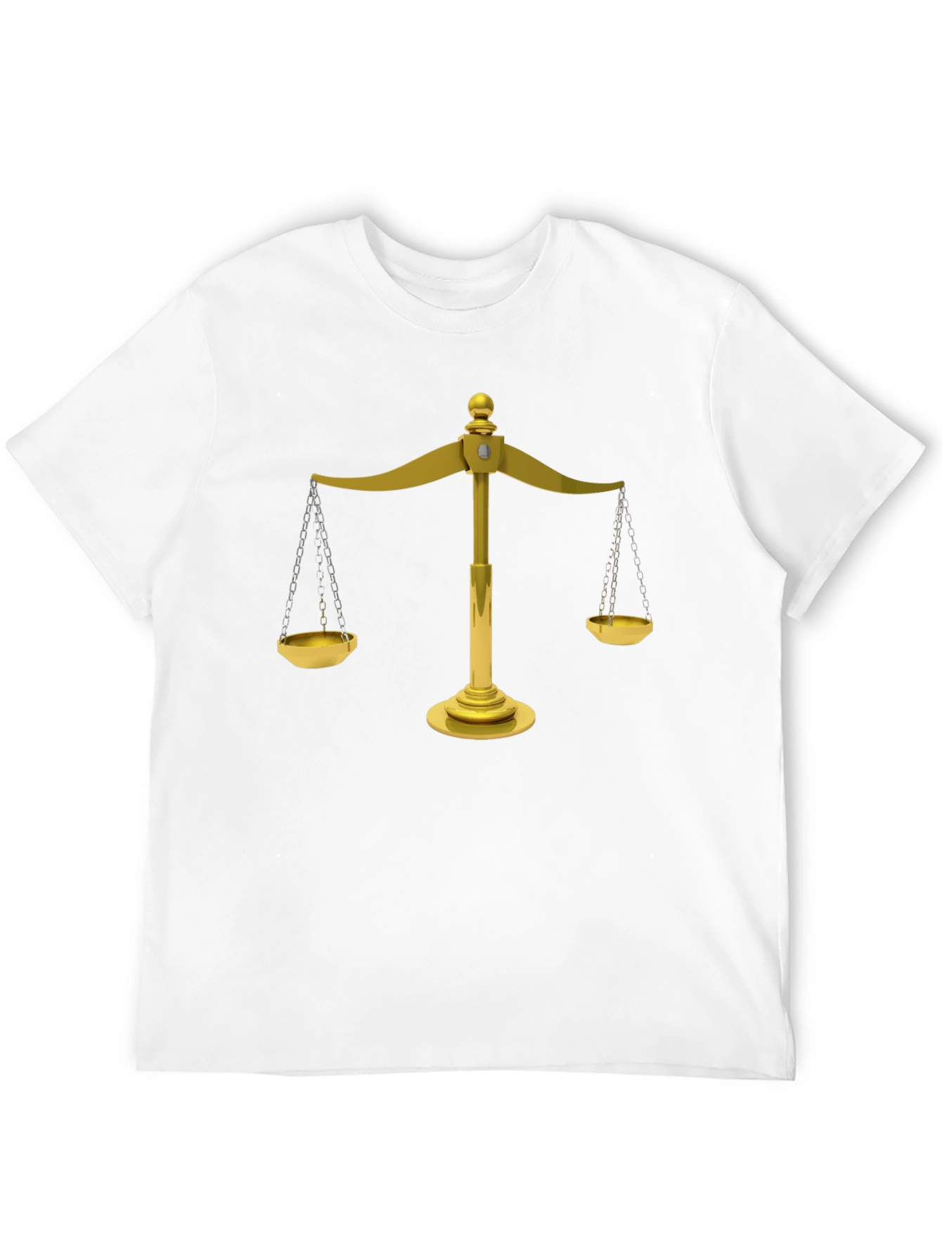 Scales of Justice Graphic T-Shirt