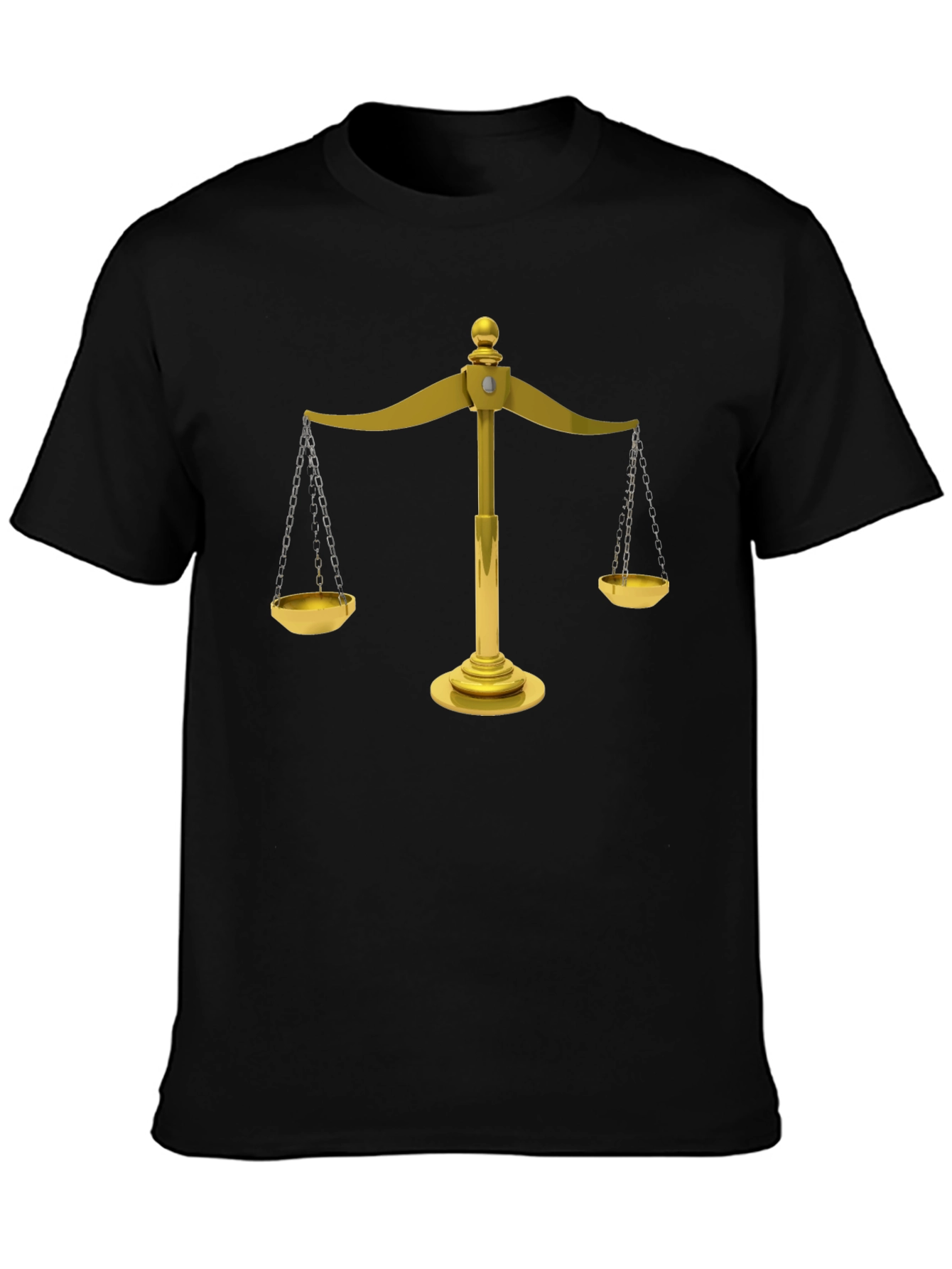 Scales of Justice Graphic T-Shirt