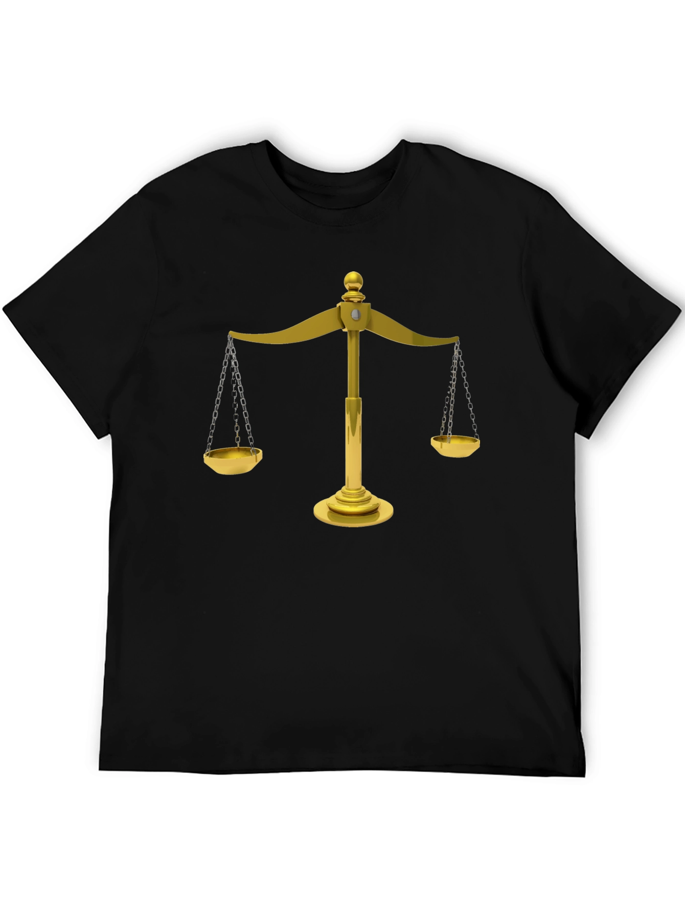 Scales of Justice Graphic T-Shirt