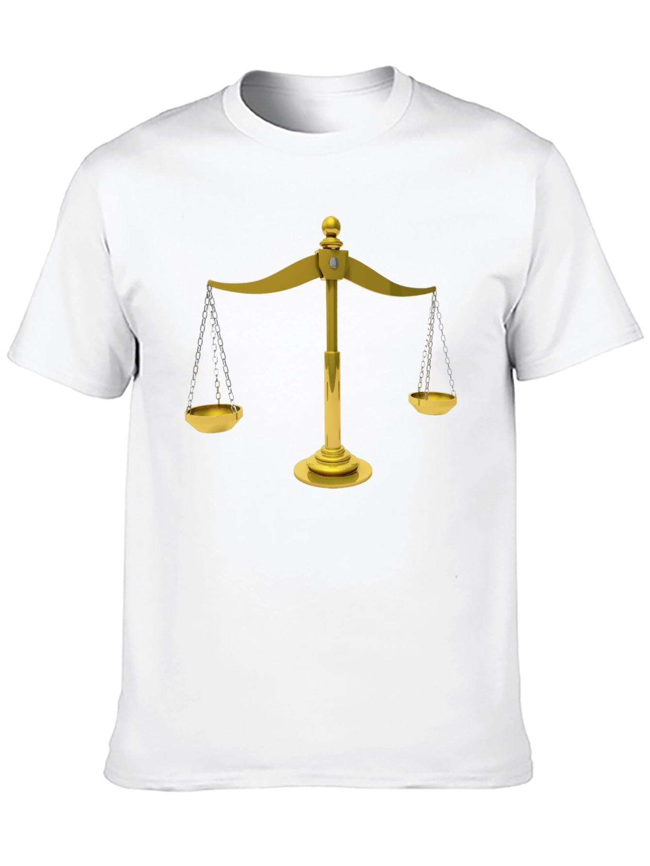 Scales of Justice Graphic T-Shirt