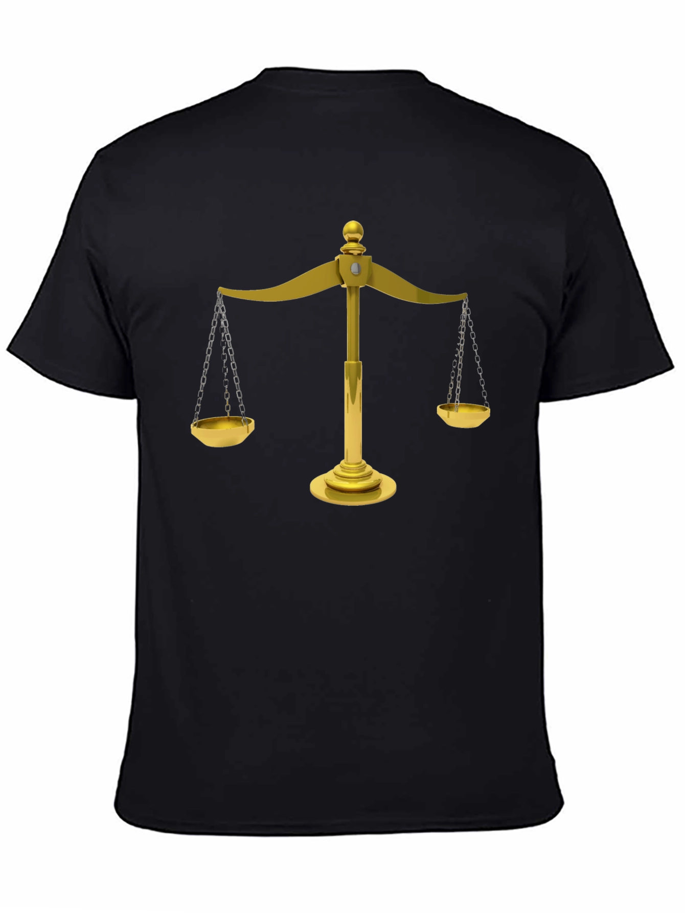 Scales of Justice Graphic T-Shirt