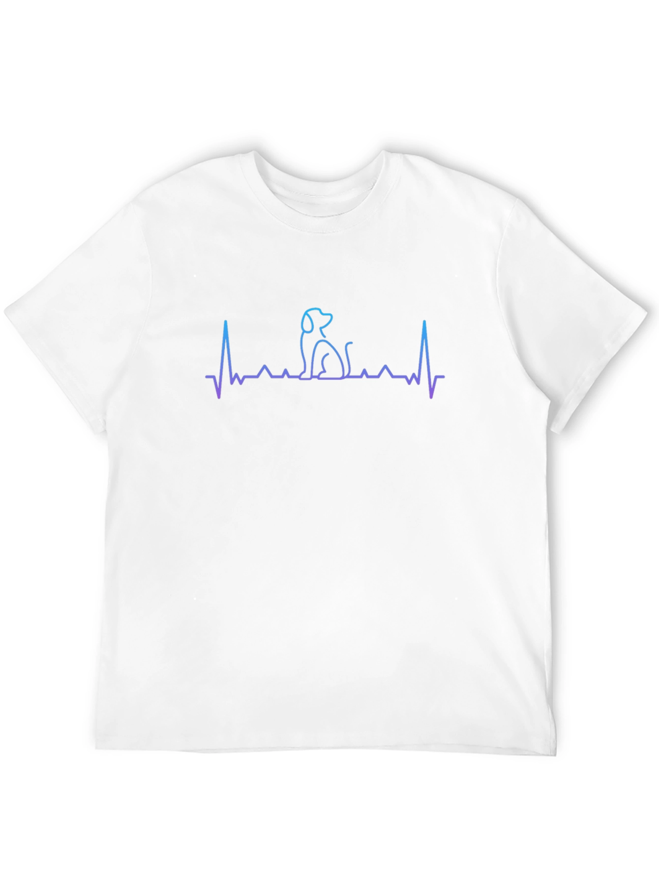 Dog Heartbeat T-Shirt -  Love Your Pet!