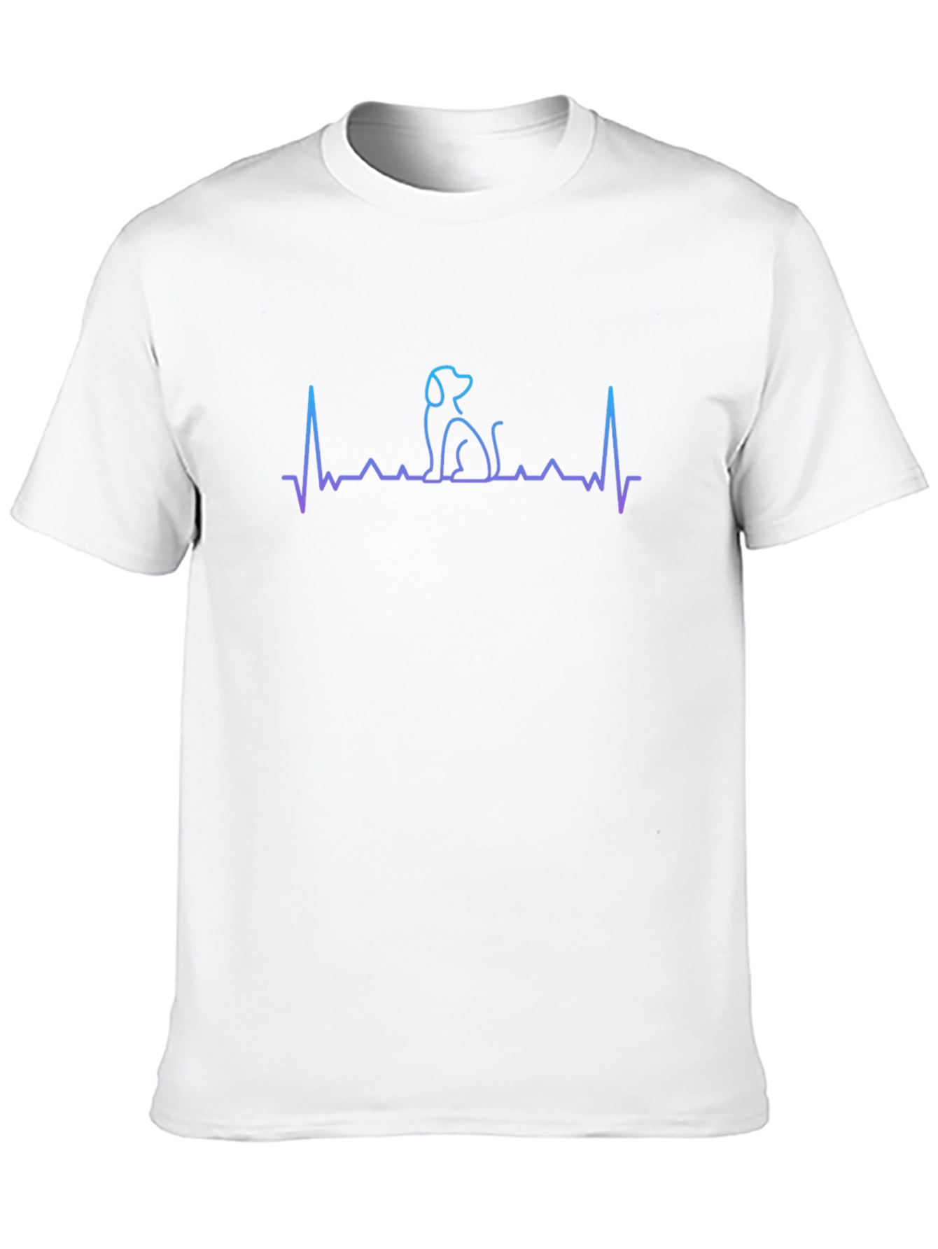 Dog Heartbeat T-Shirt -  Love Your Pet!