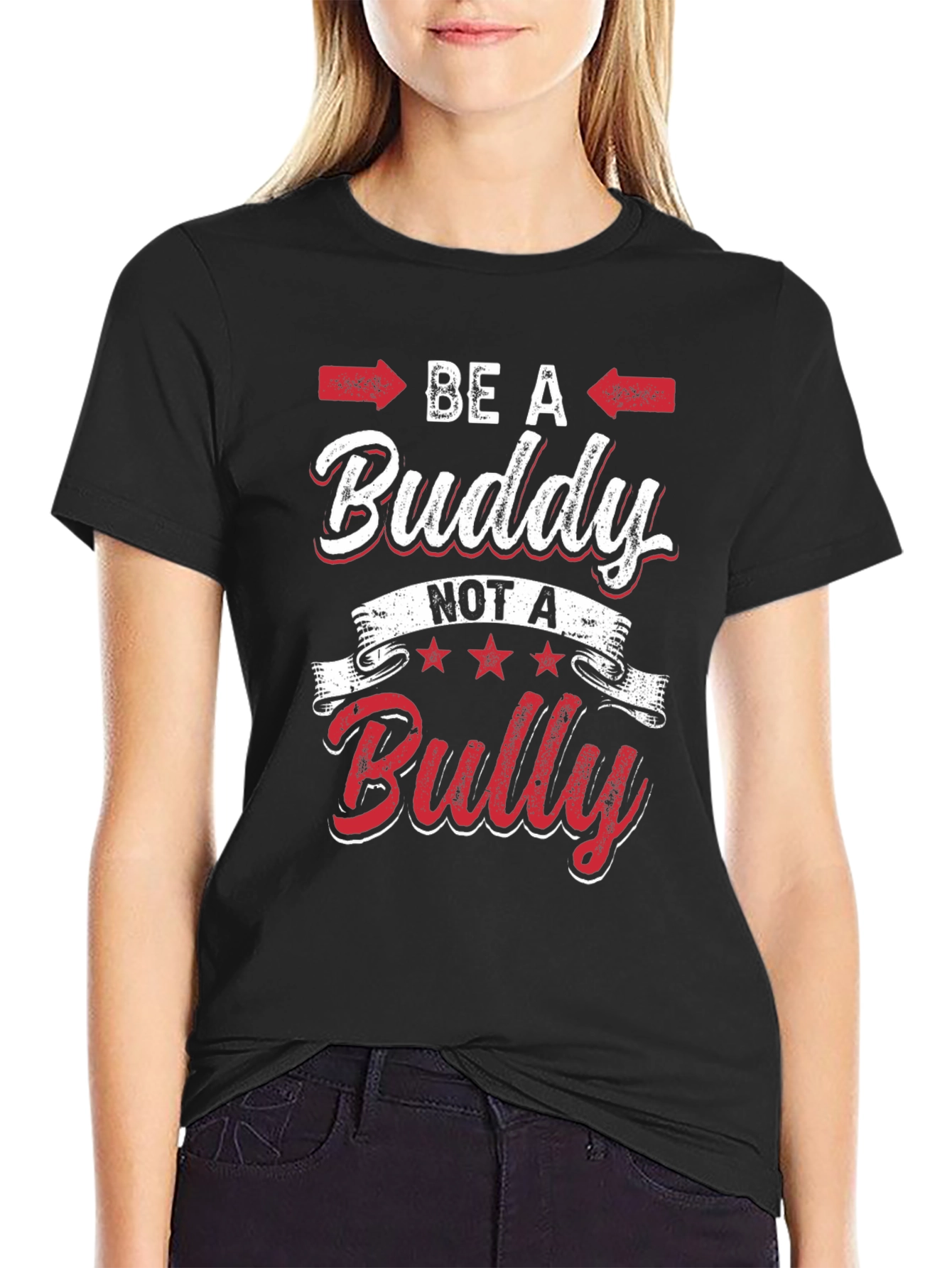 Be a Buddy Not a Bully Graphic Tee