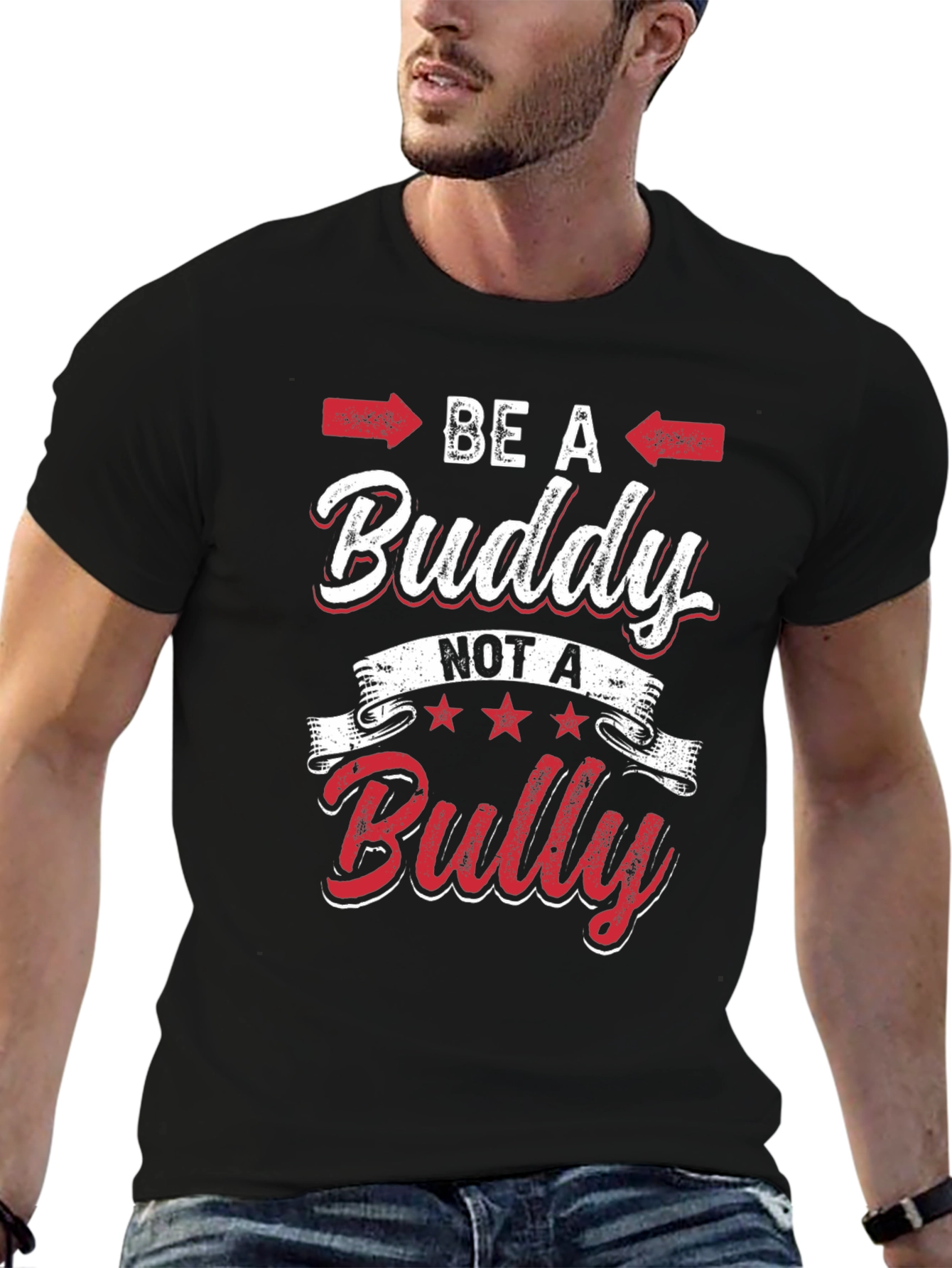 Be a Buddy Not a Bully Graphic Tee