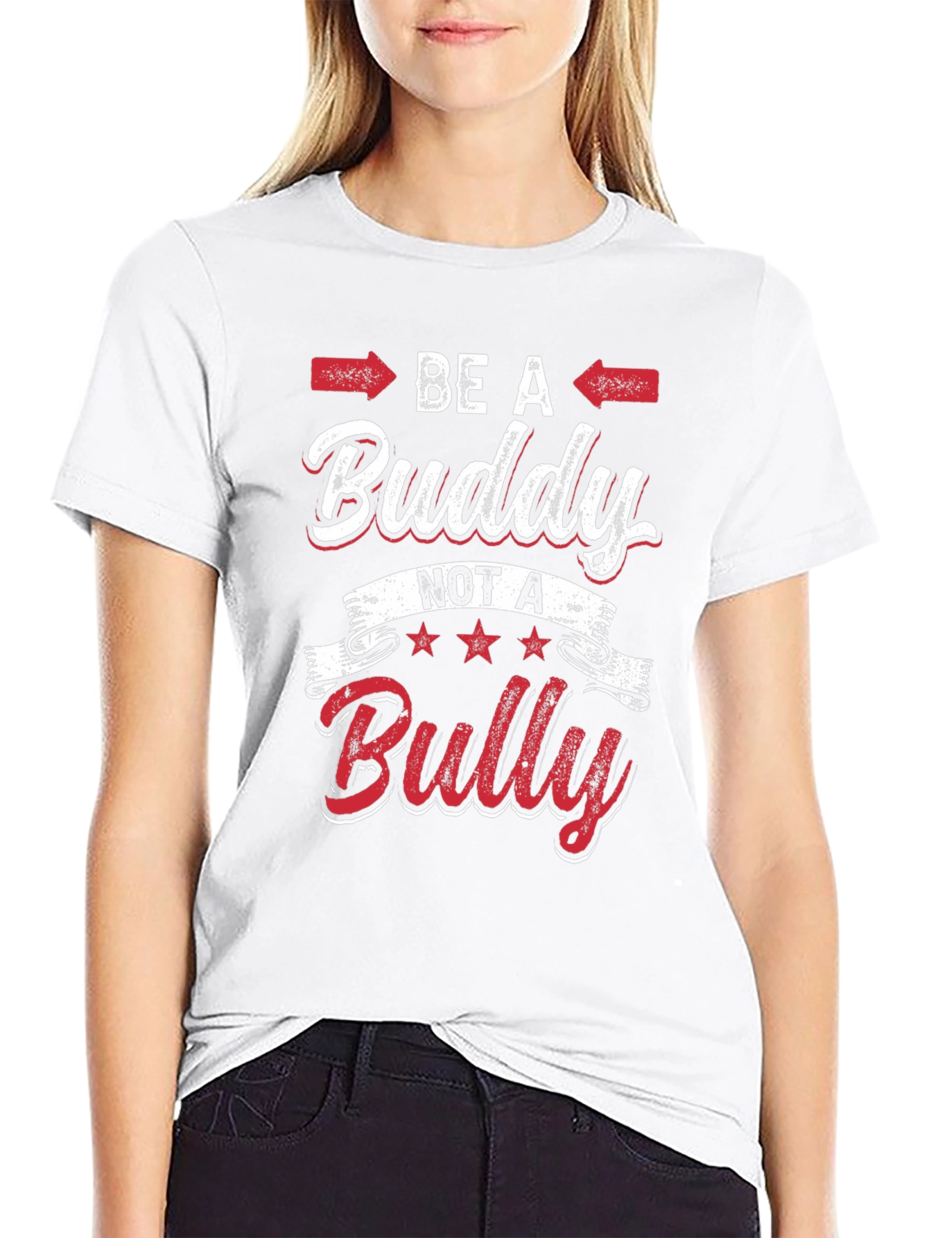 Be a Buddy Not a Bully Graphic Tee