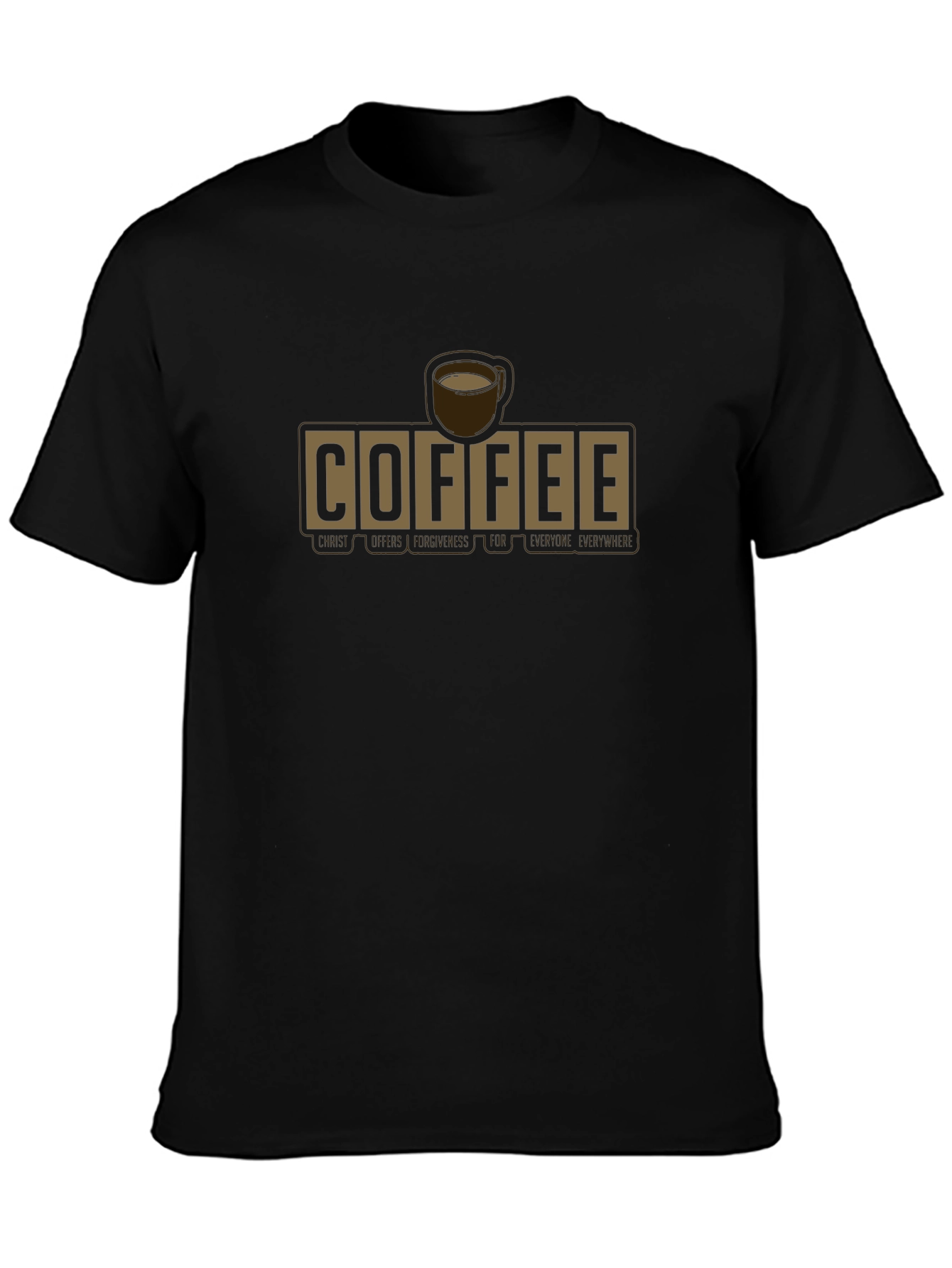 Coffee T-Shirt - Caffeine Lovers Graphic Tee