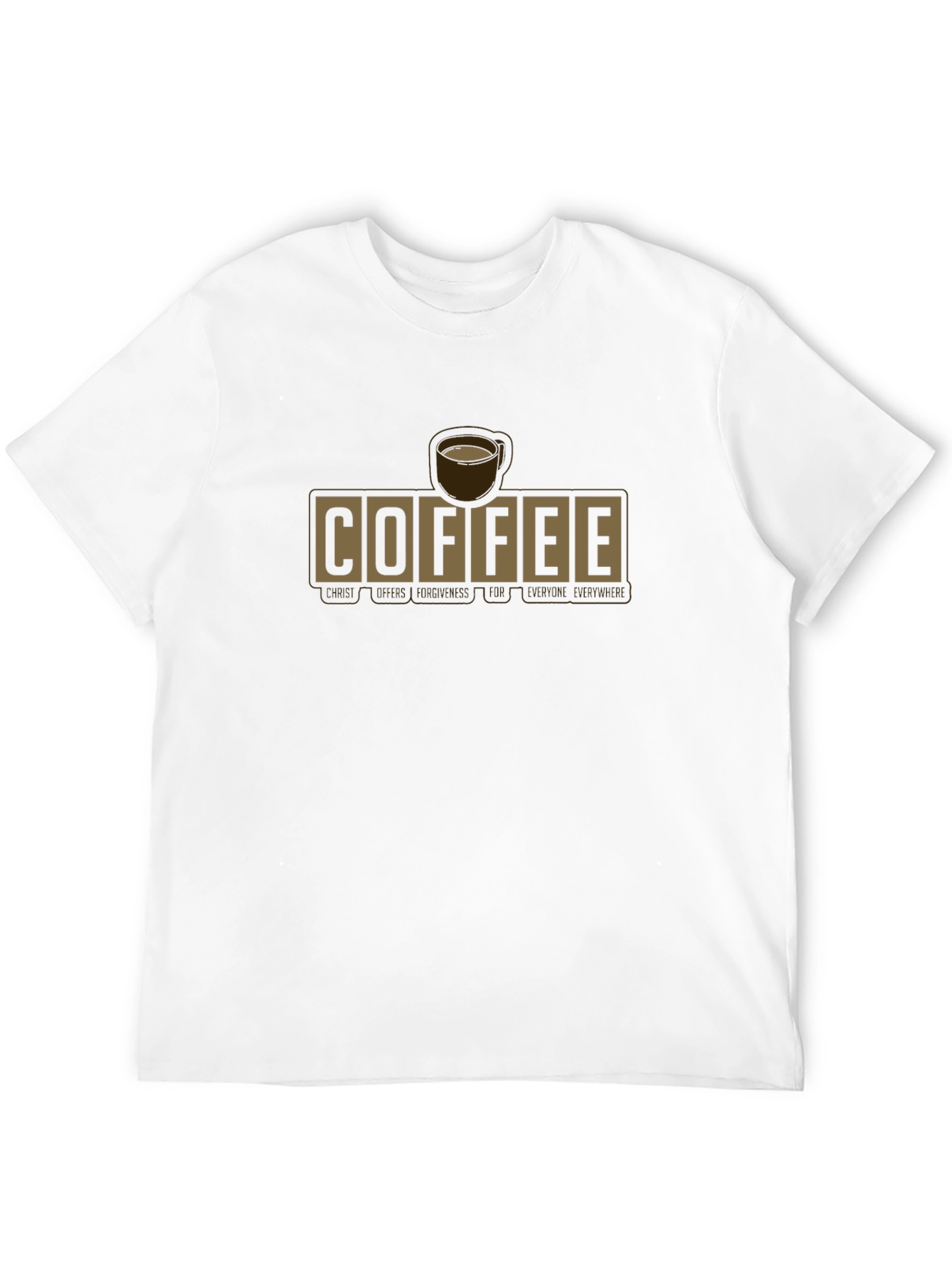 Coffee T-Shirt - Caffeine Lovers Graphic Tee