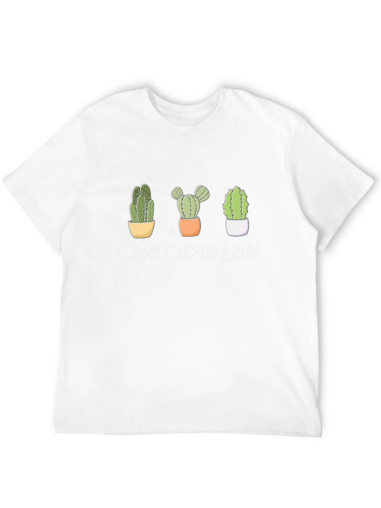 Crazy Cactus Lady Graphic T-Shirt