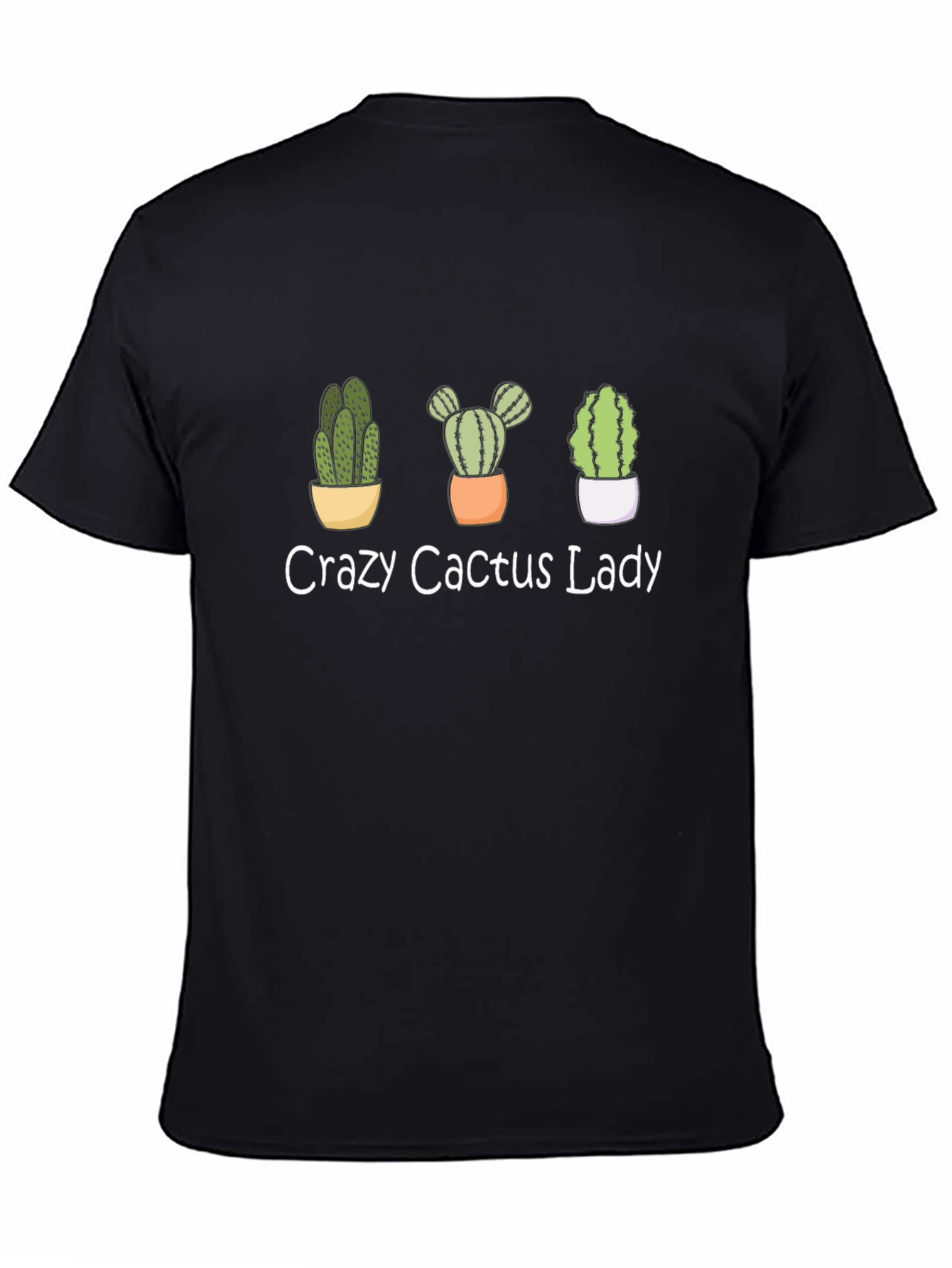 Crazy Cactus Lady Graphic T-Shirt