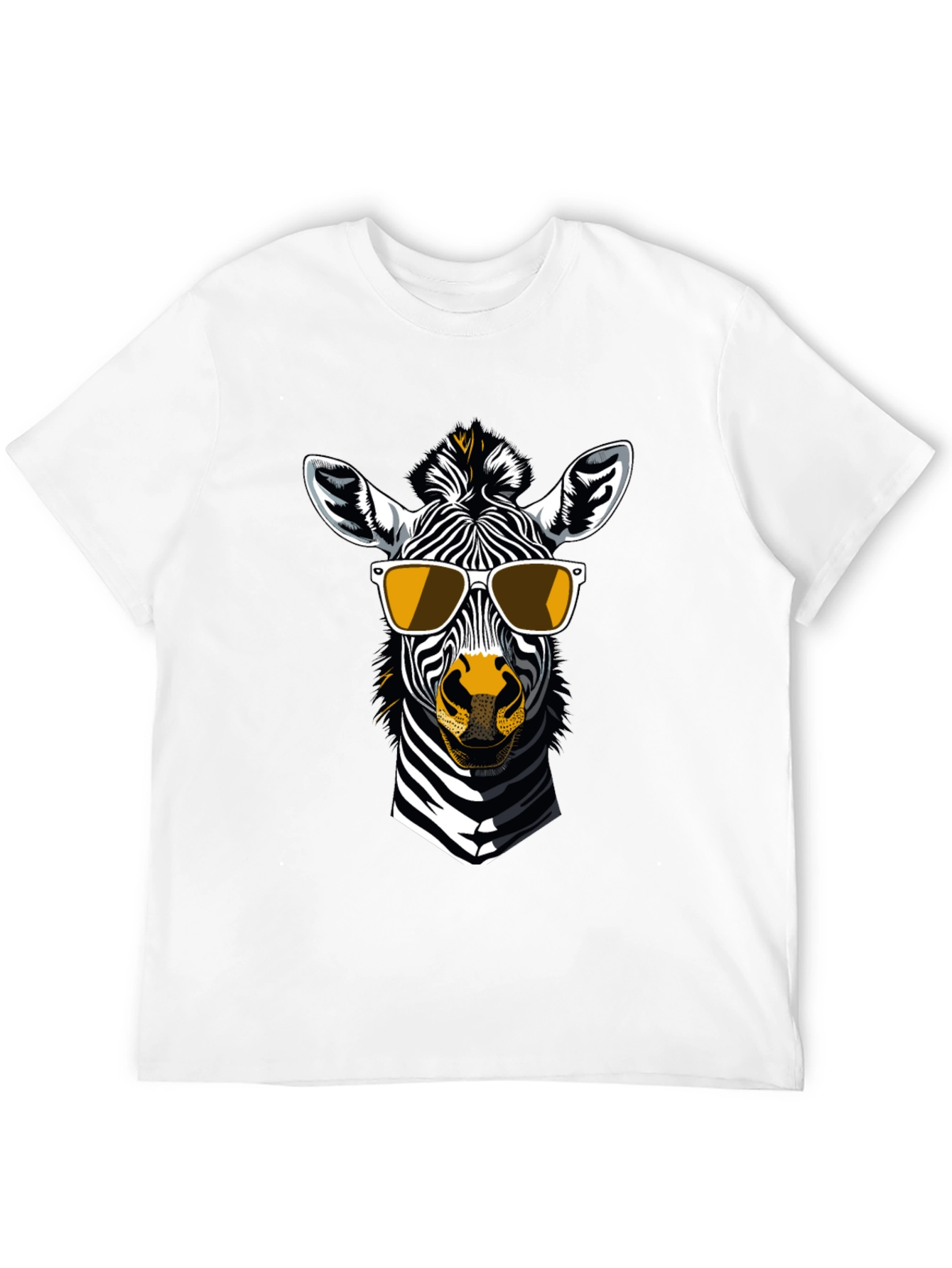 Cool Zebra Graphic T-Shirt