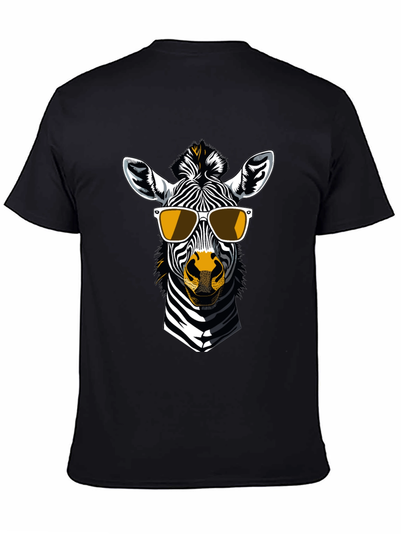 Cool Zebra Graphic T-Shirt