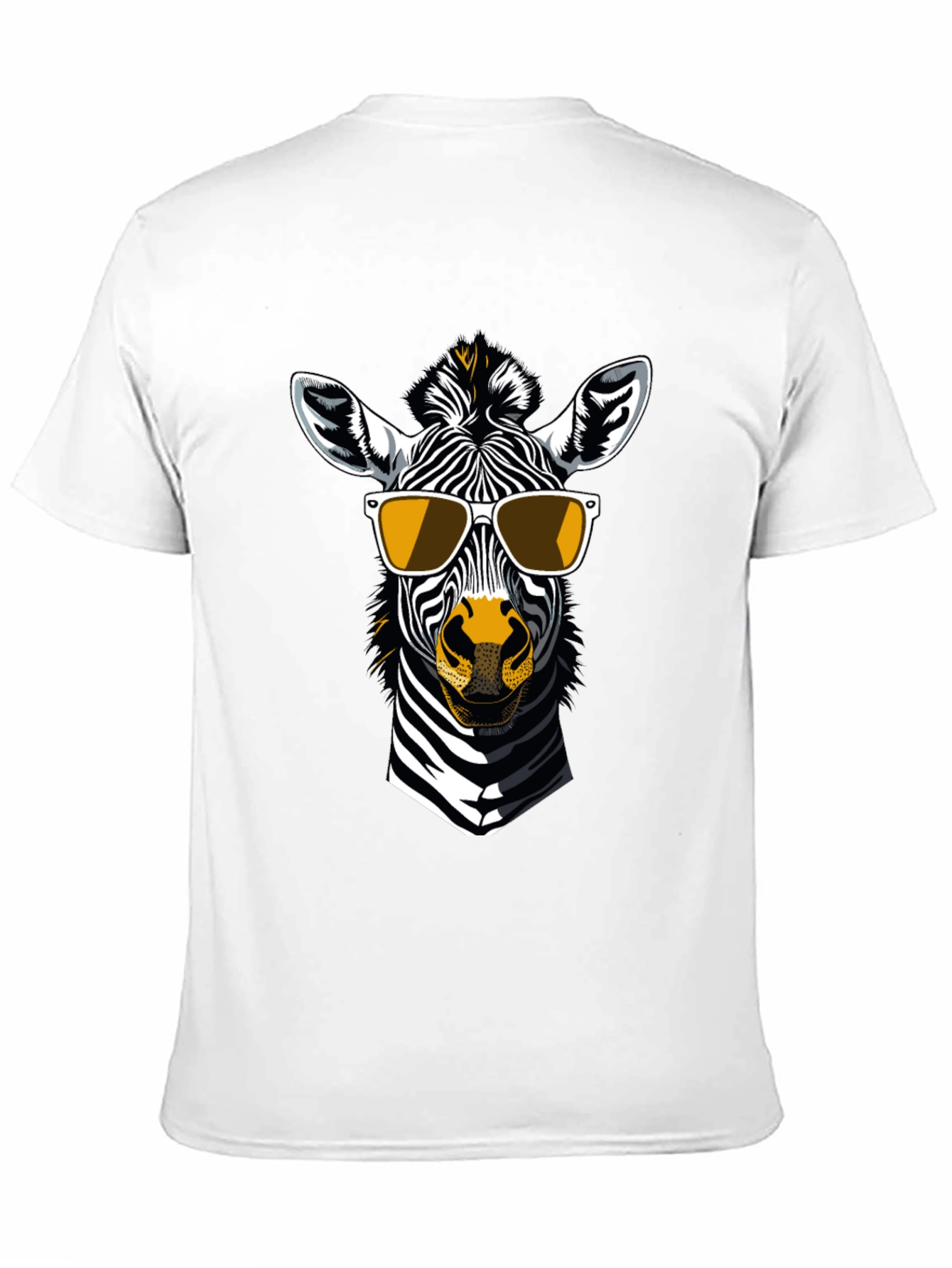 Cool Zebra Graphic T-Shirt