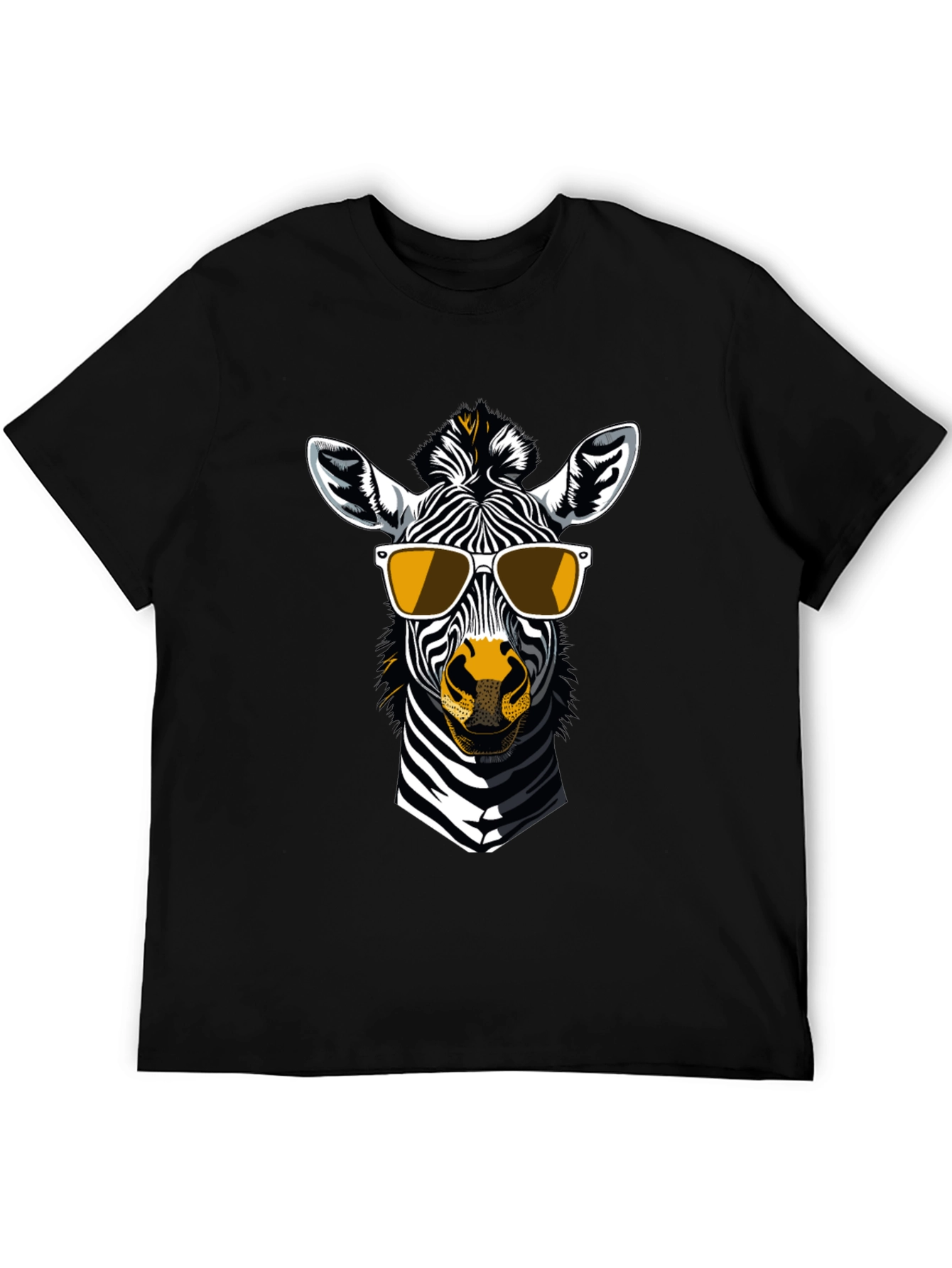 Cool Zebra Graphic T-Shirt