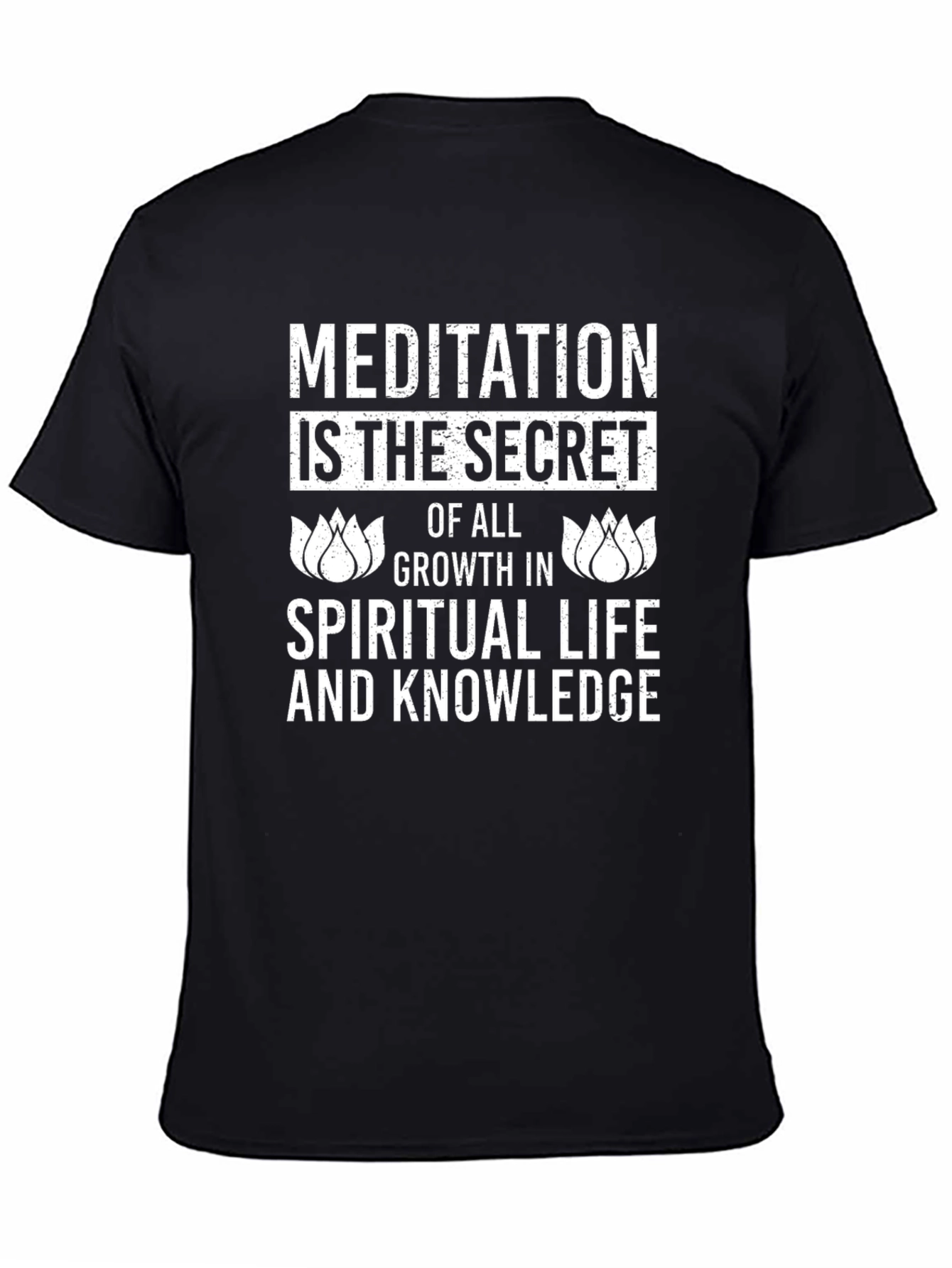 Meditation Secret T-Shirt Spiritual Life Knowledge