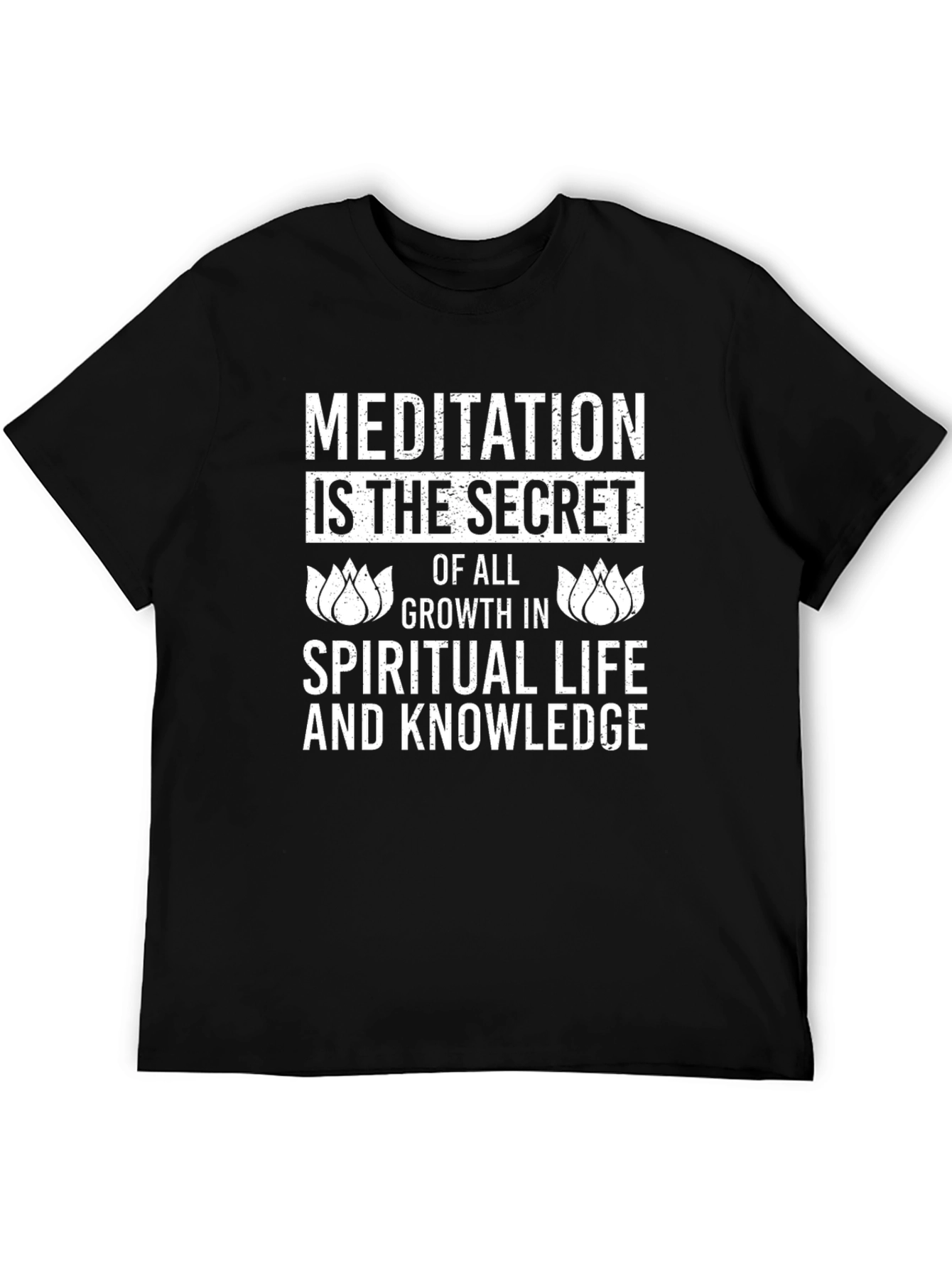 Meditation Secret T-Shirt Spiritual Life Knowledge