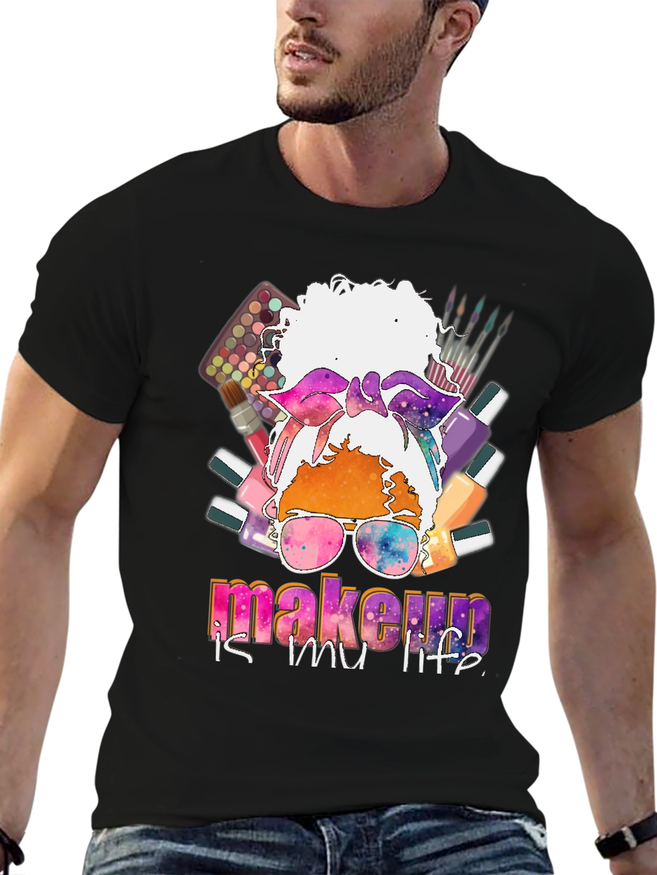 Makeup is My Life Graphic Tee