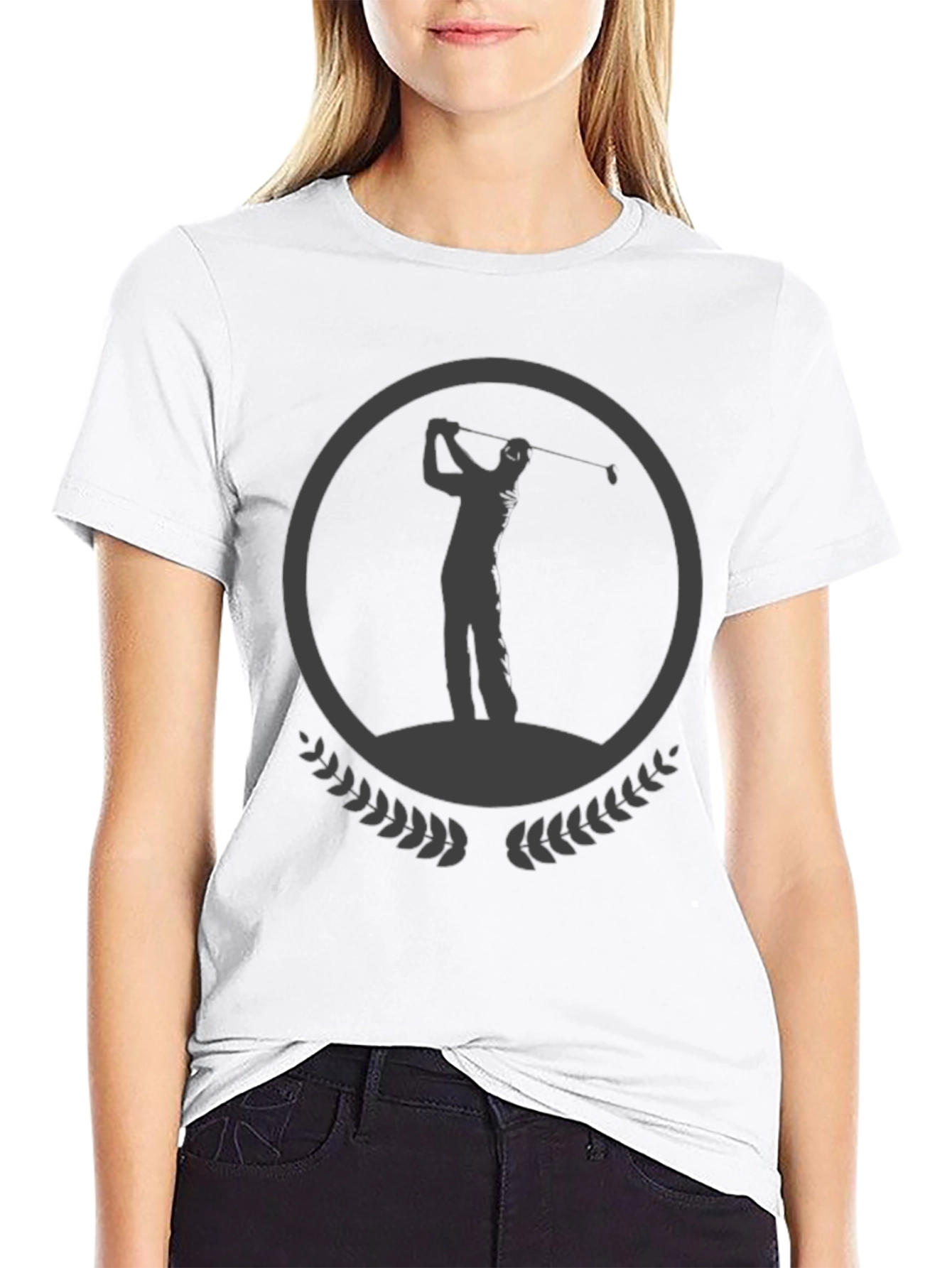 Golf Silhouette Graphic Tee