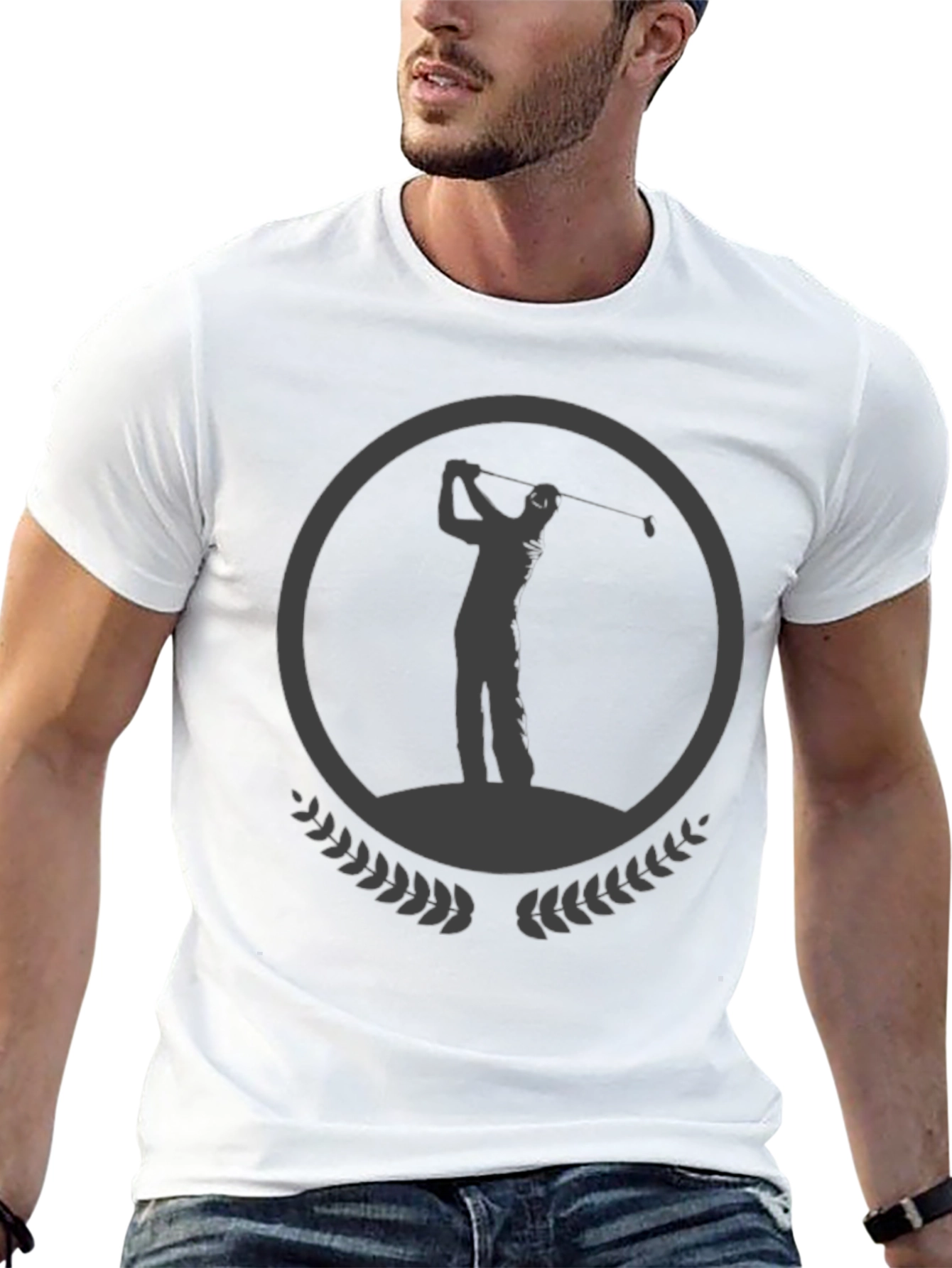 Golf Silhouette Graphic Tee