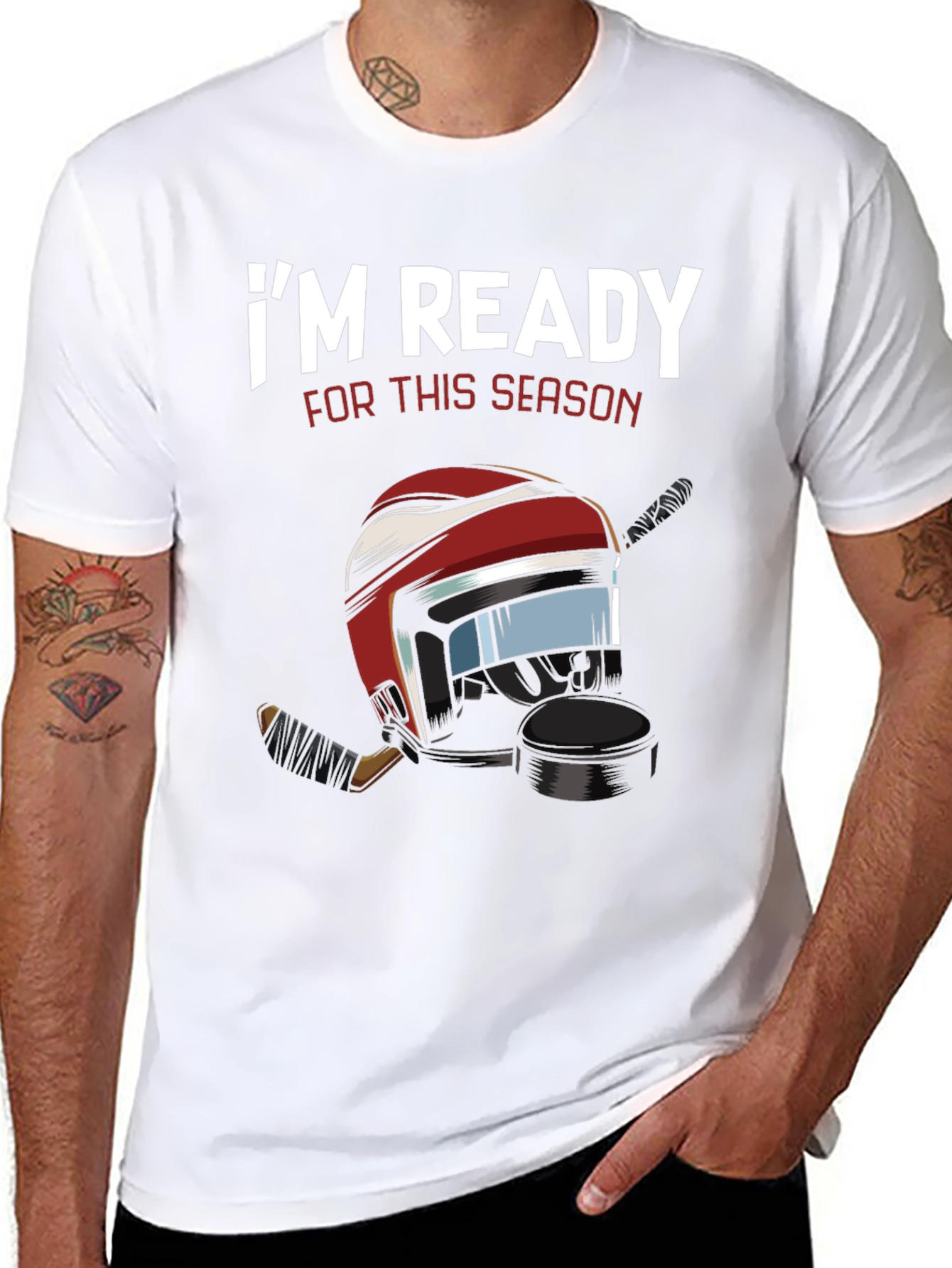 Hockey Season T-Shirt - Ready to Play!