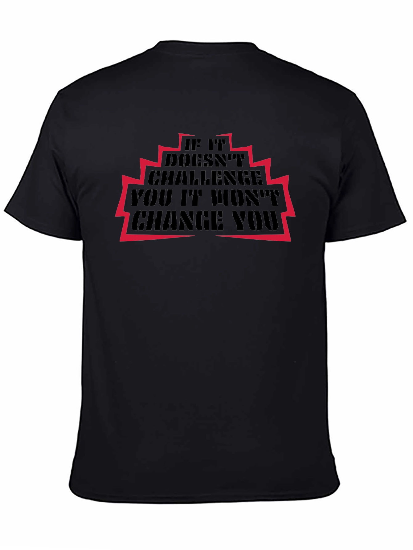 Motivational Graphic T-Shirt - Challenge & Change