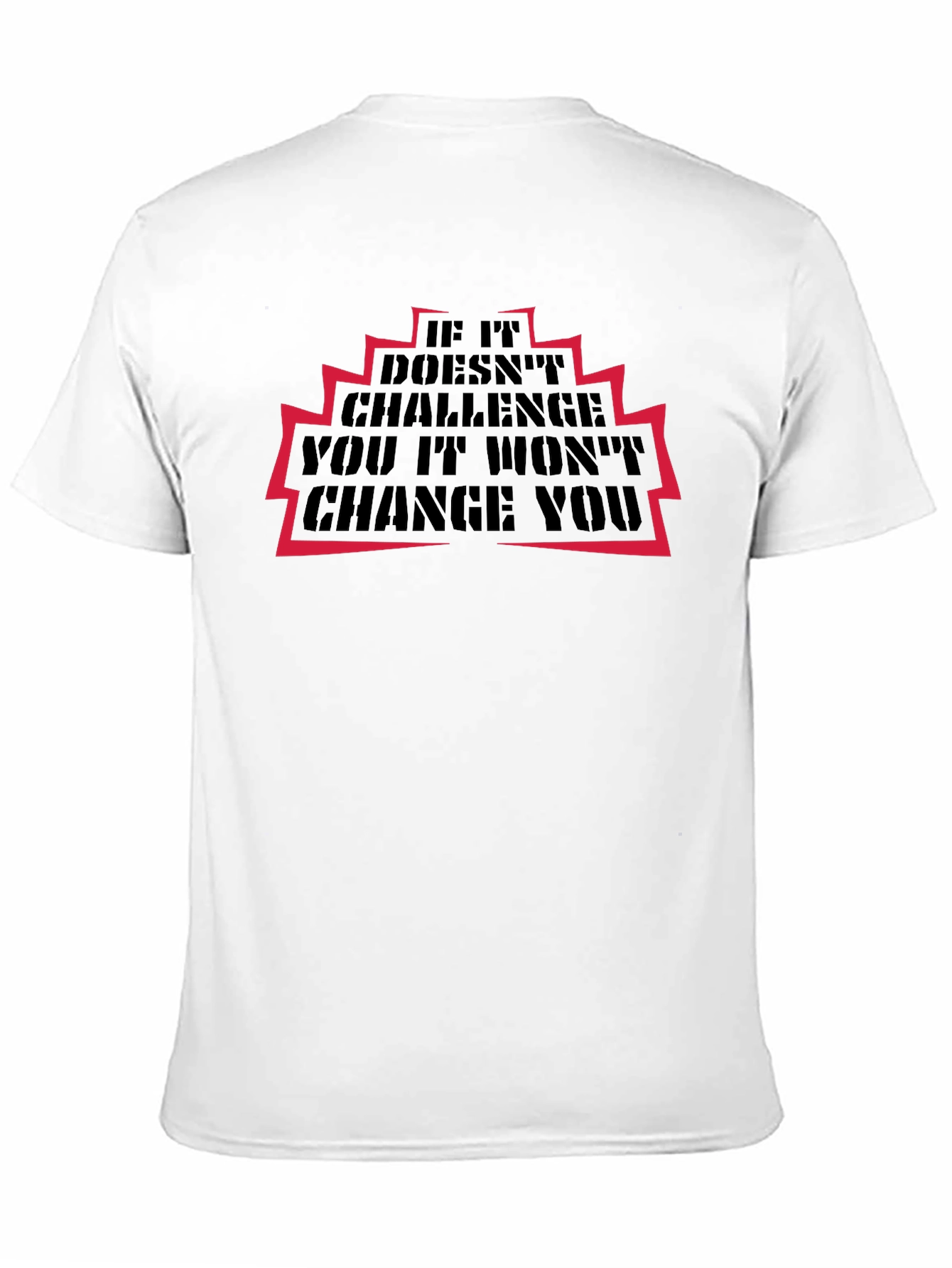 Motivational Graphic T-Shirt - Challenge & Change