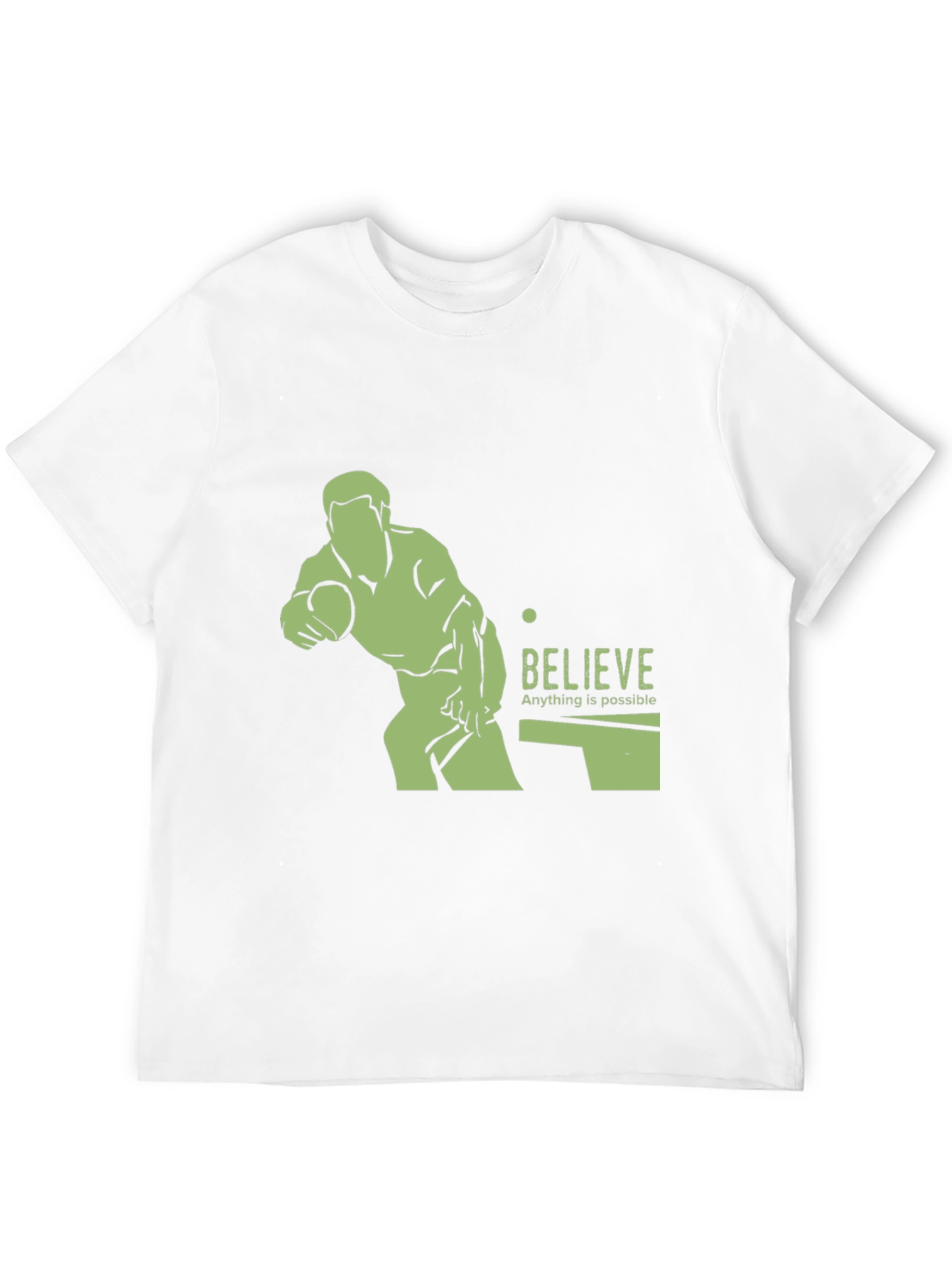 Believe Table Tennis Graphic Tee