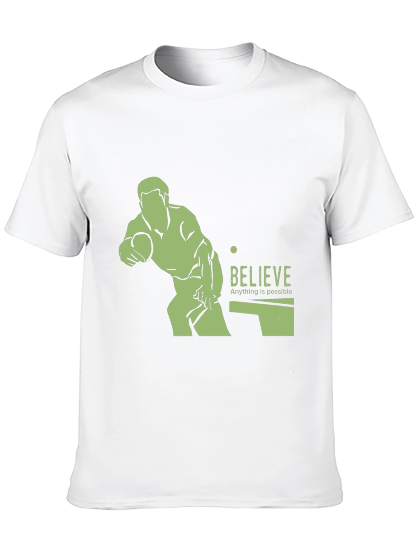 Believe Table Tennis Graphic Tee