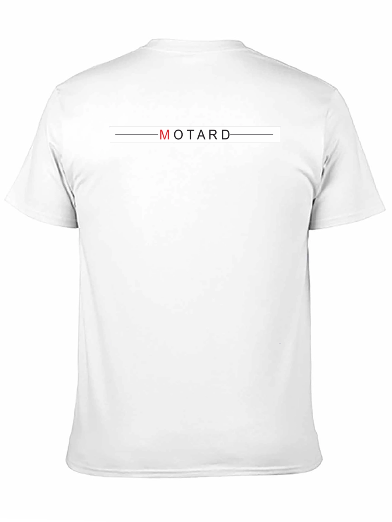 Black MOTARD Graphic Print T-Shirt