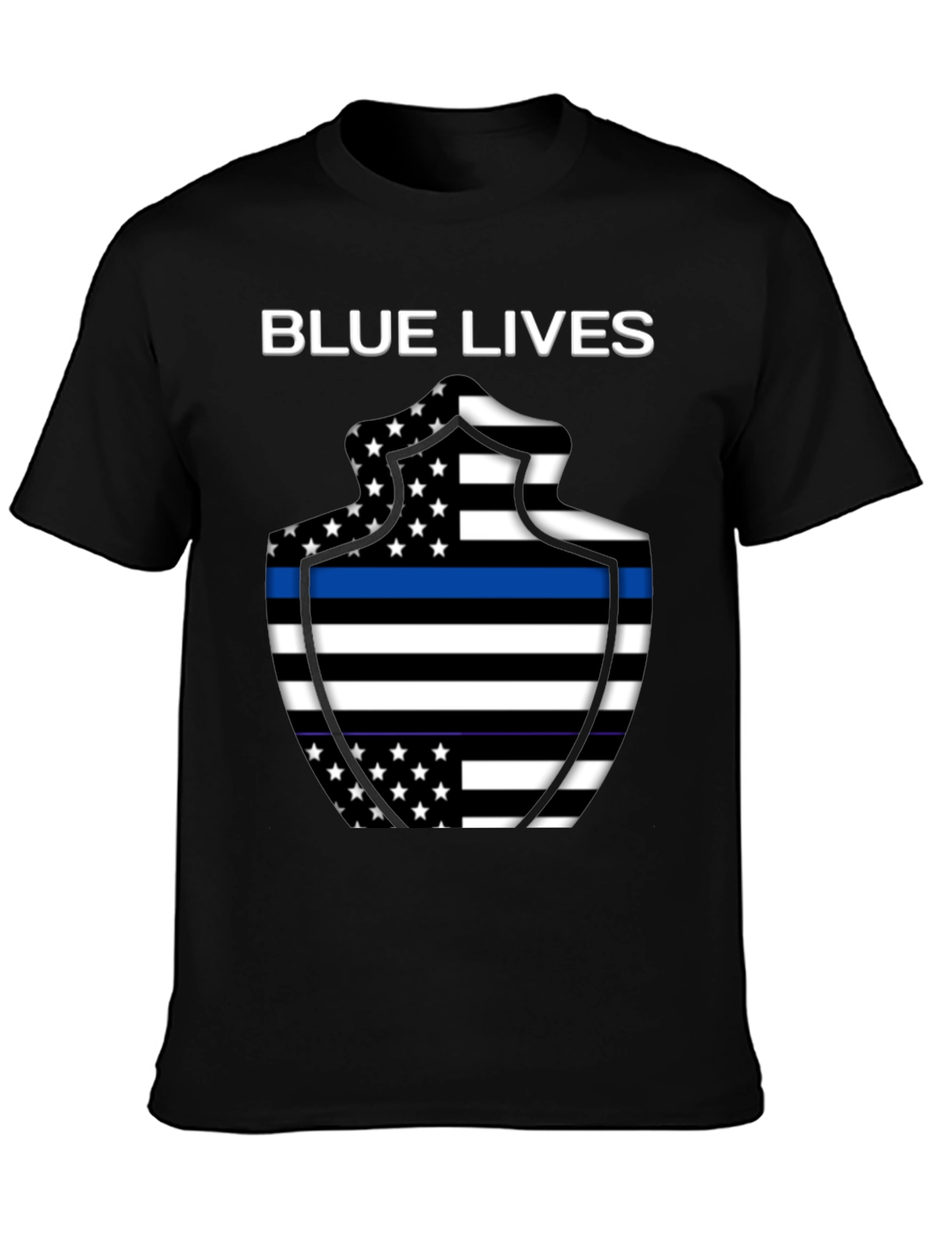 Blue Lives Matter Graphic Tee