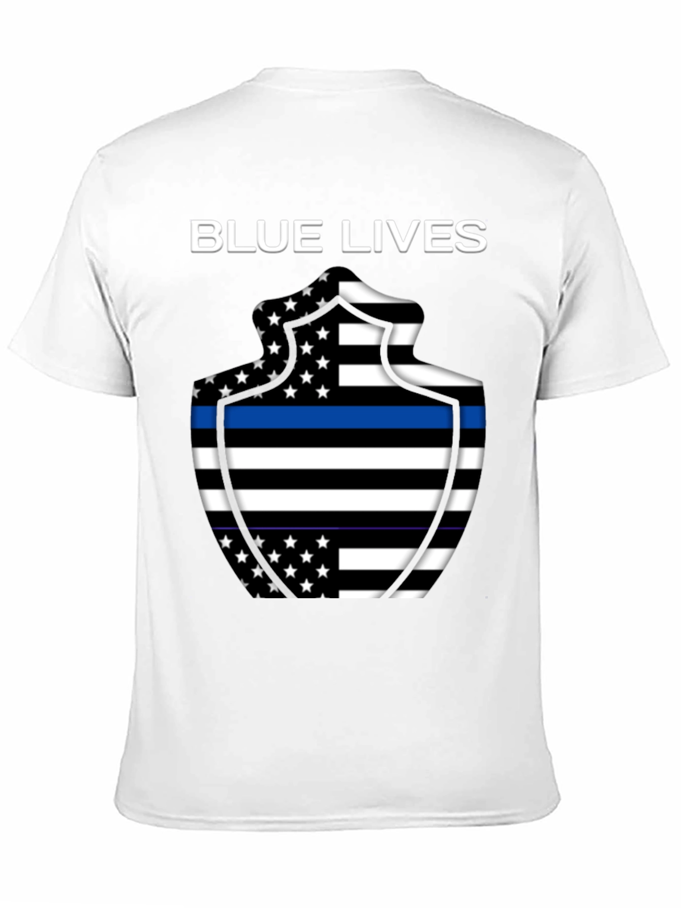 Blue Lives Matter Graphic Tee