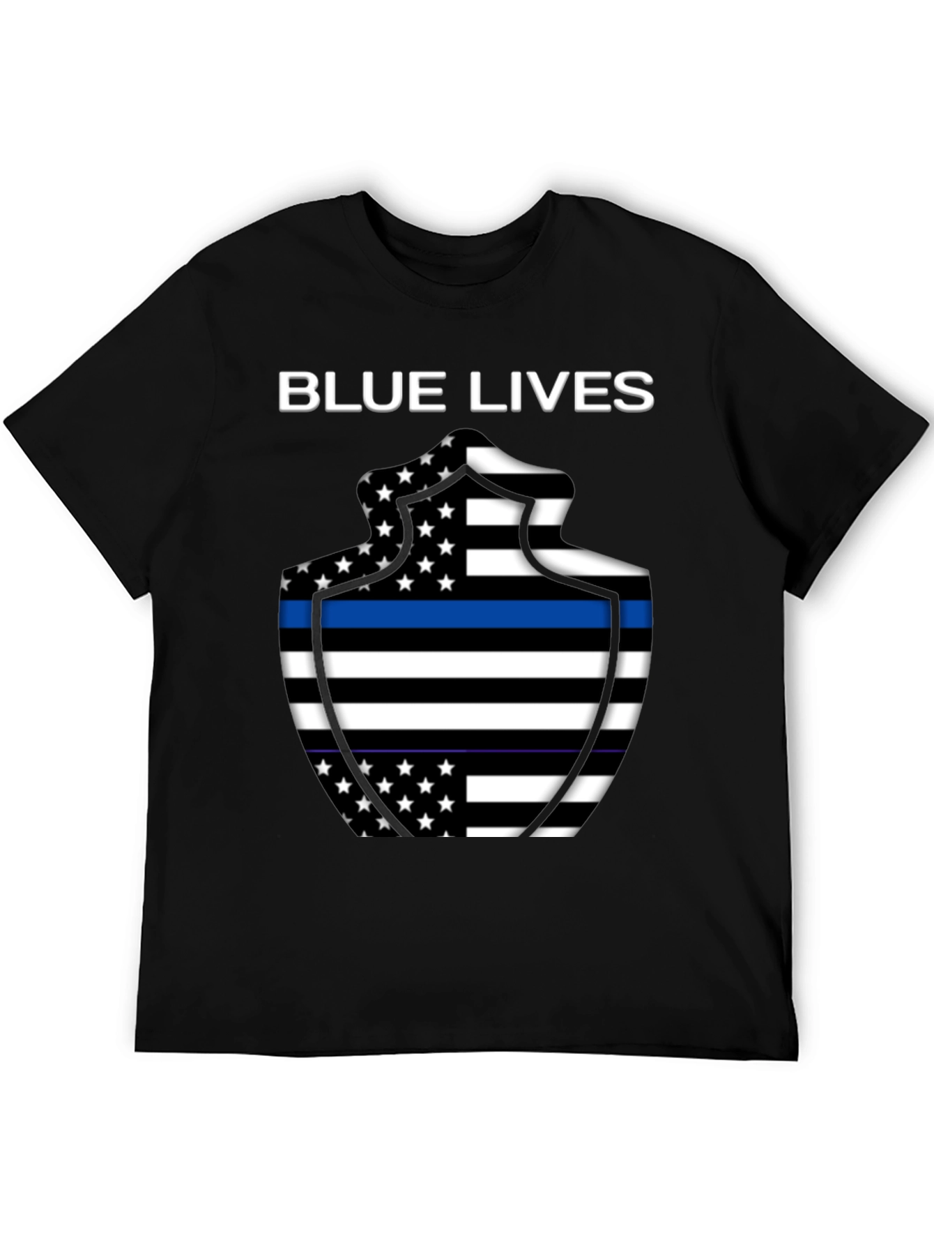 Blue Lives Matter Graphic Tee