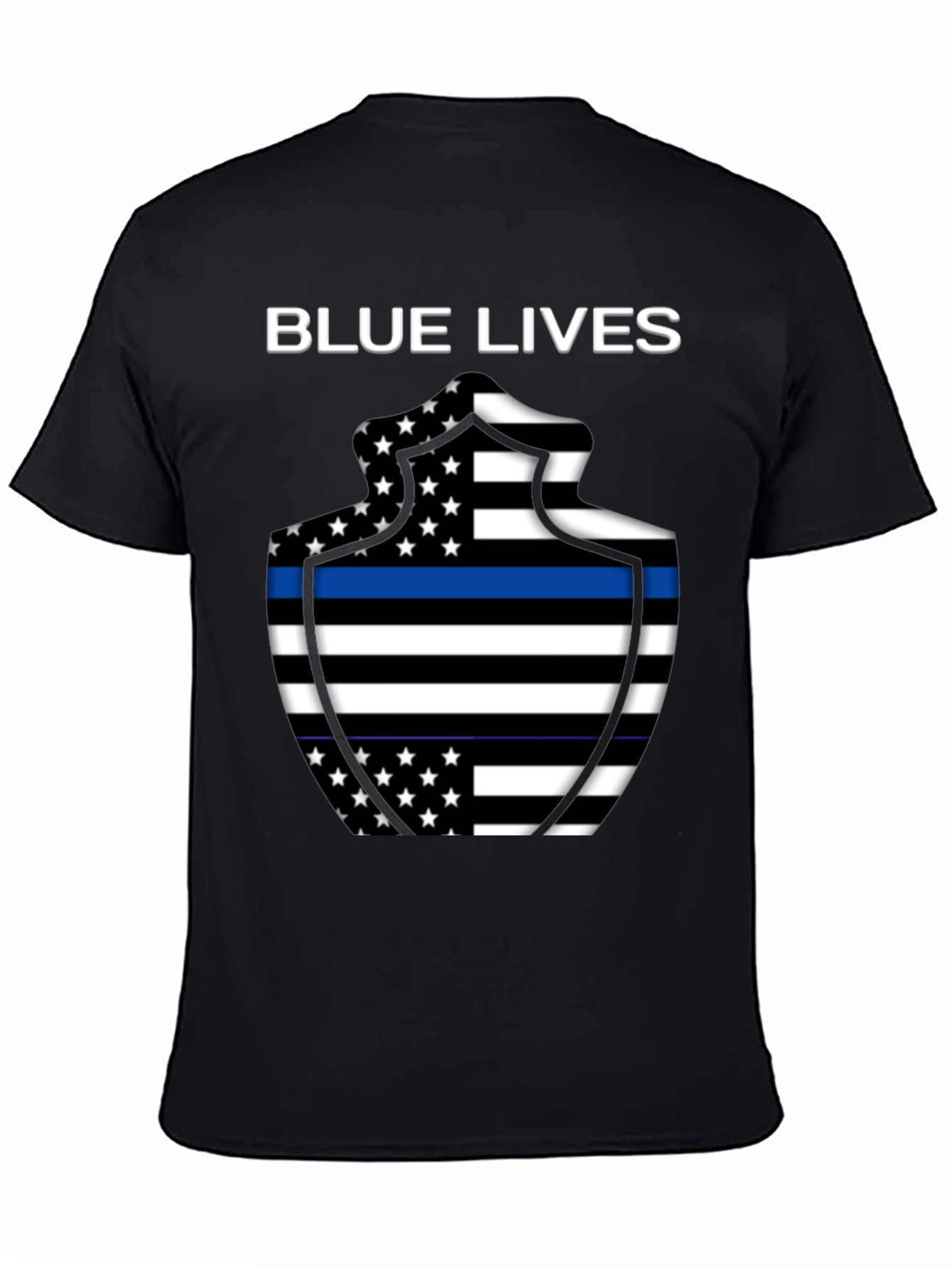 Blue Lives Matter Graphic Tee
