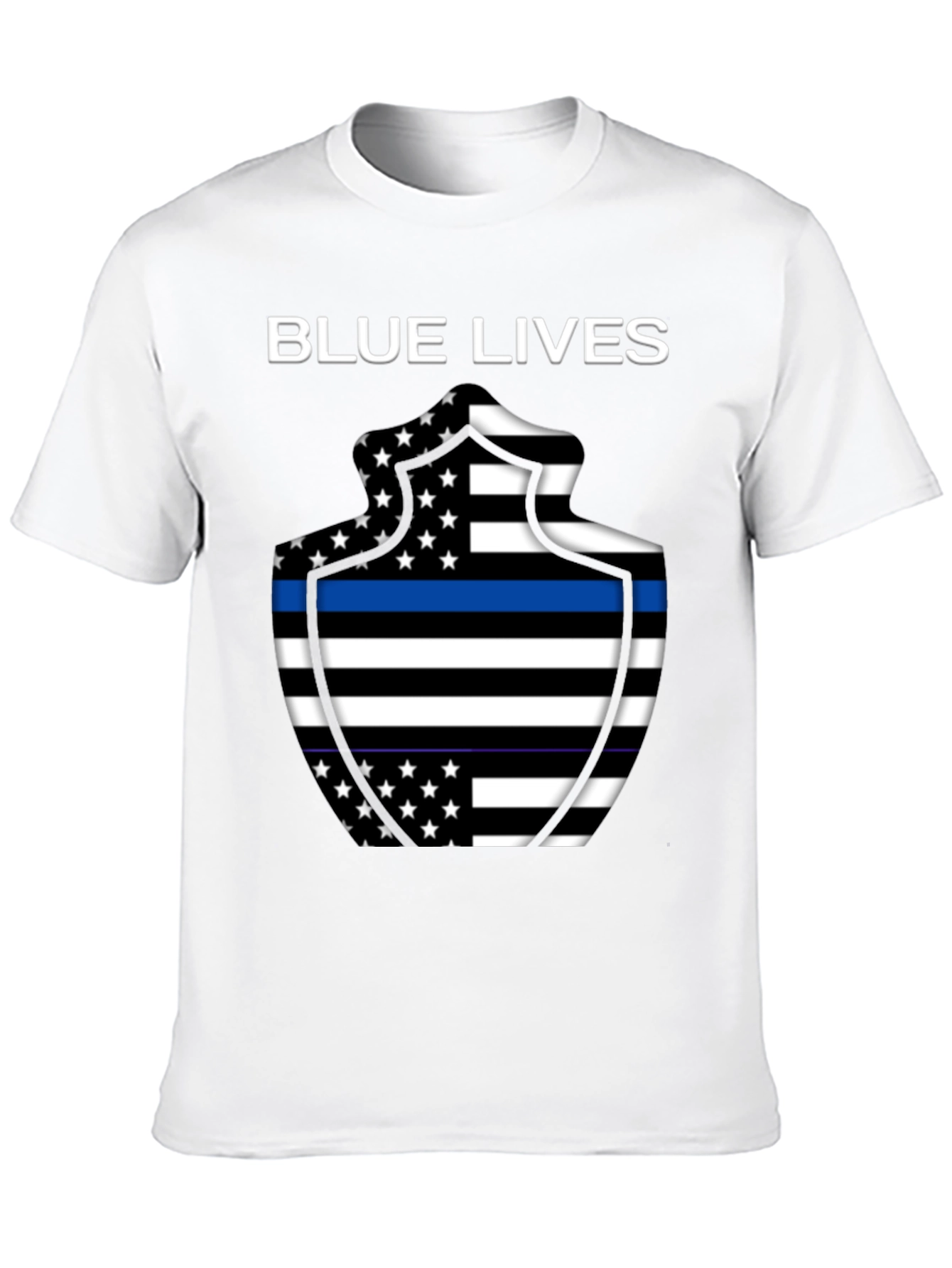 Blue Lives Matter Graphic Tee