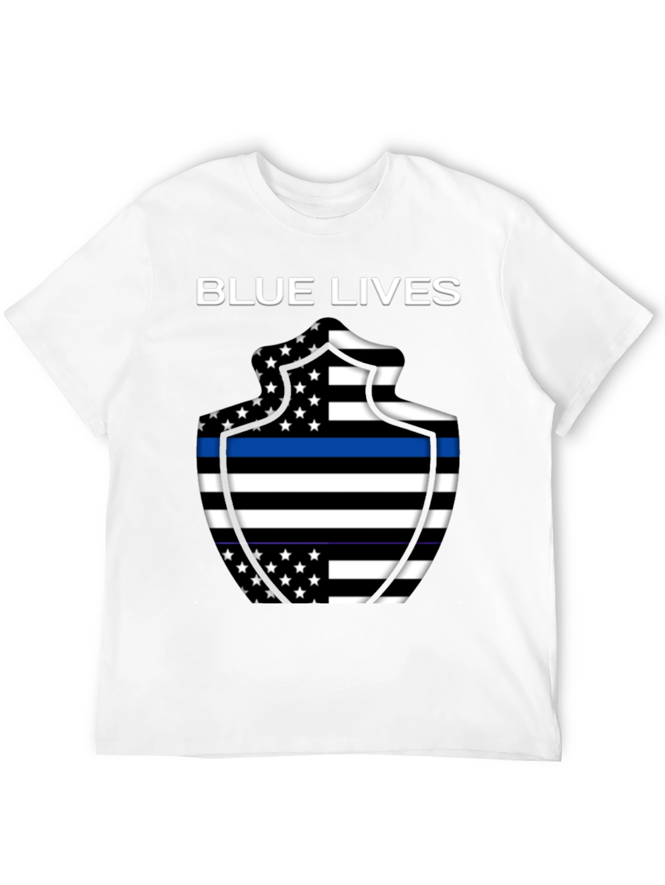 Blue Lives Matter Graphic Tee