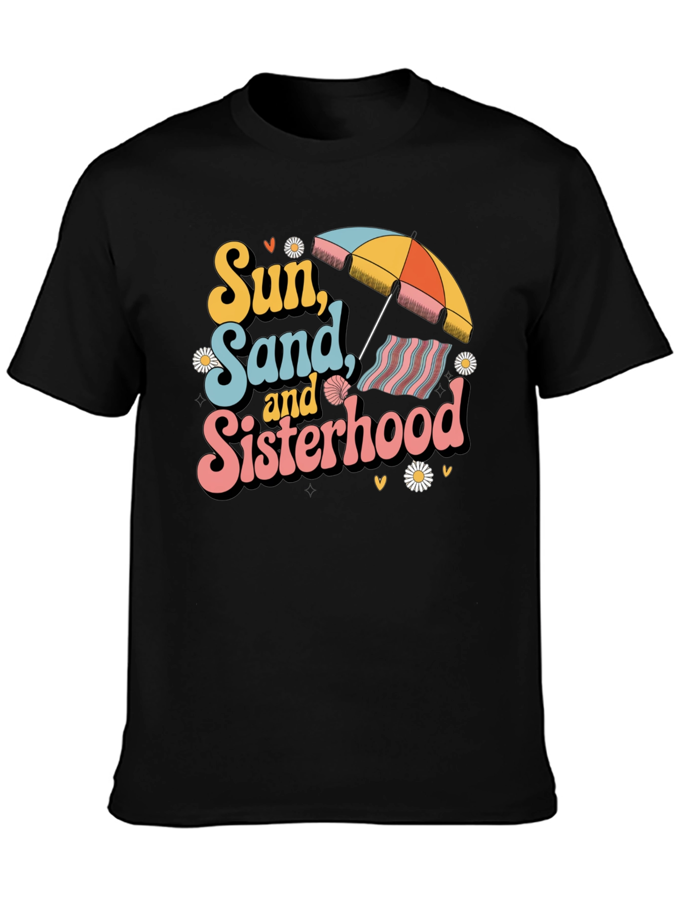 Sun Sand & Sisterhood Graphic Tee