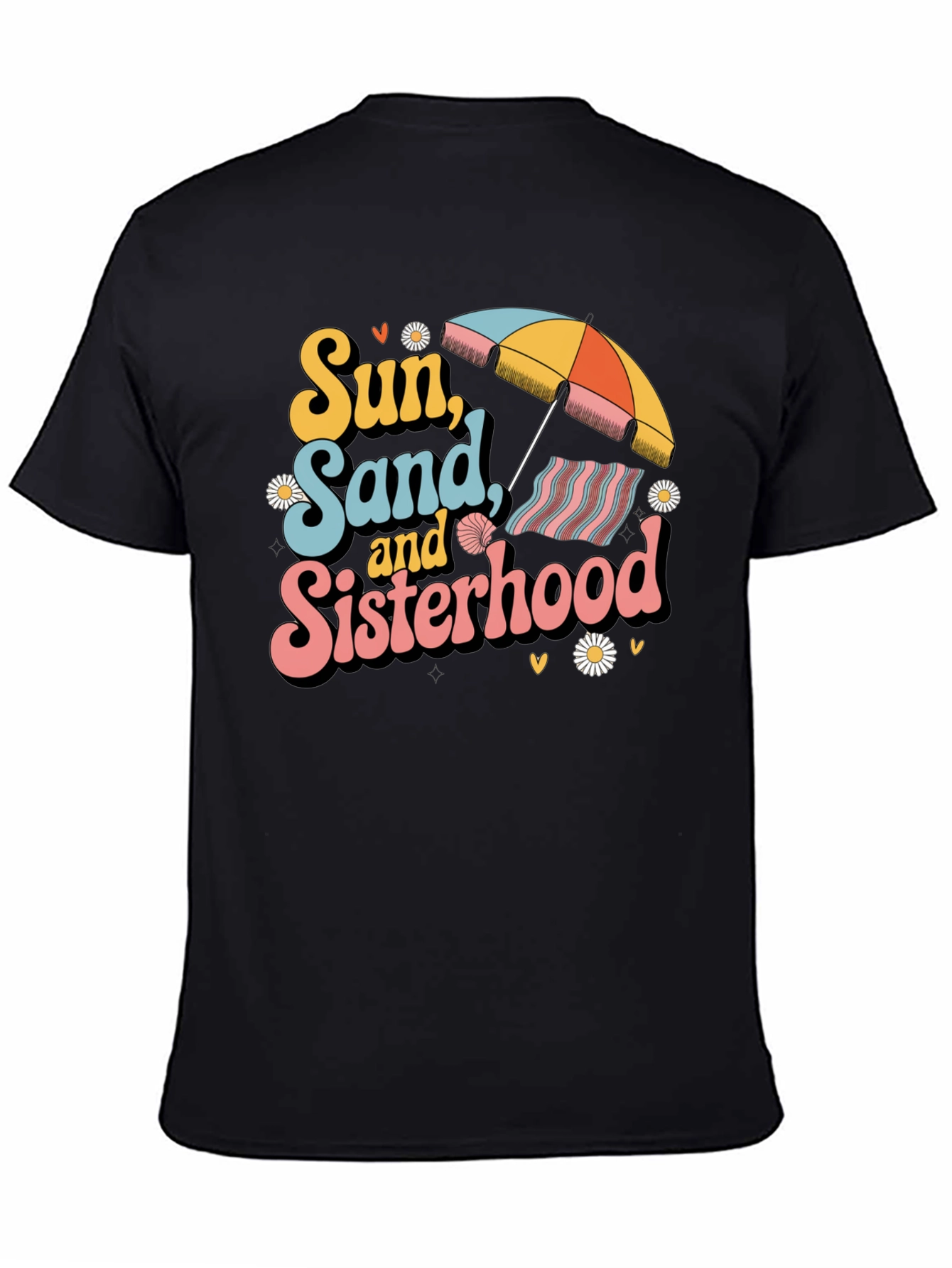 Sun Sand & Sisterhood Graphic Tee