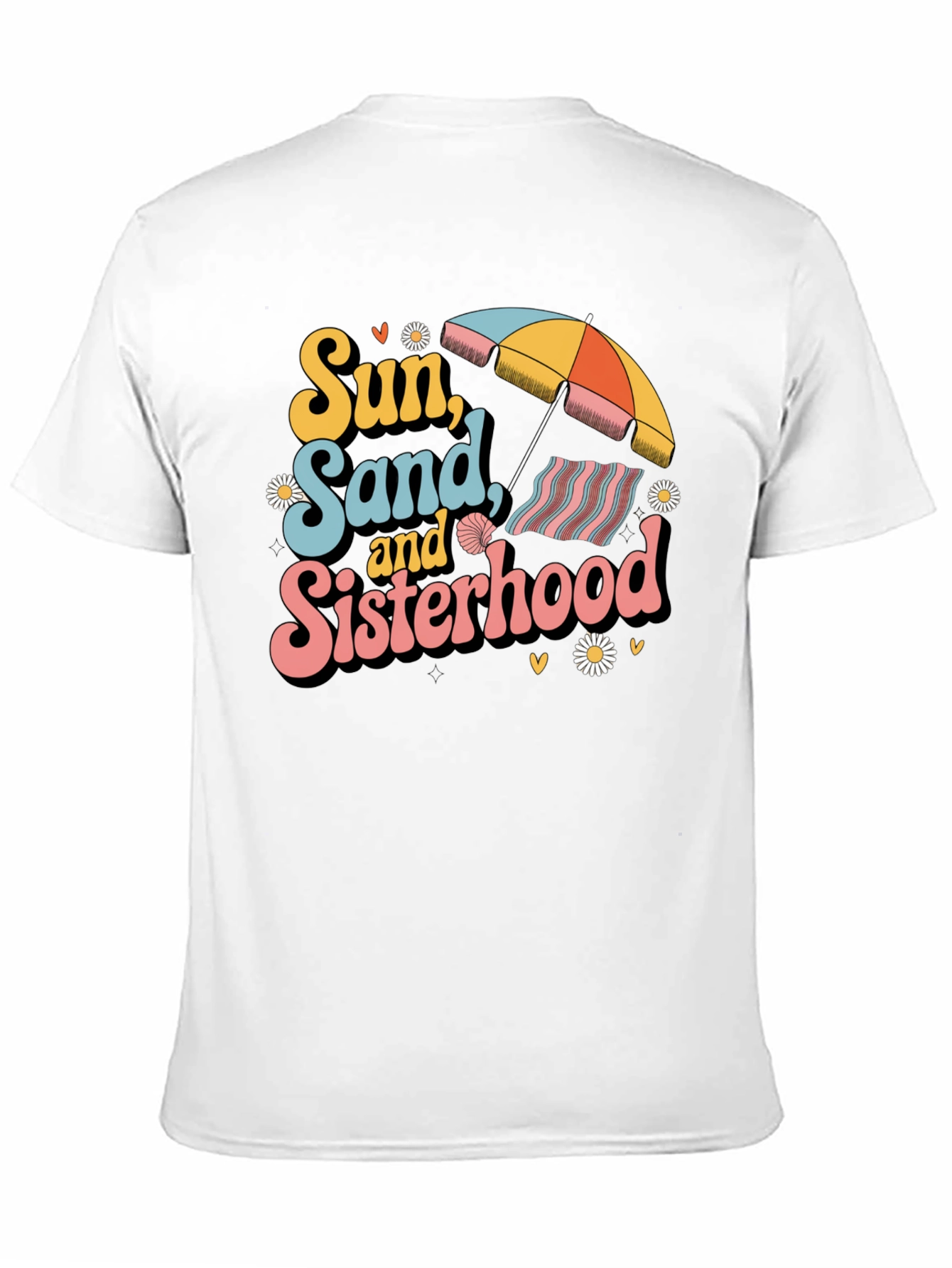 Sun Sand & Sisterhood Graphic Tee