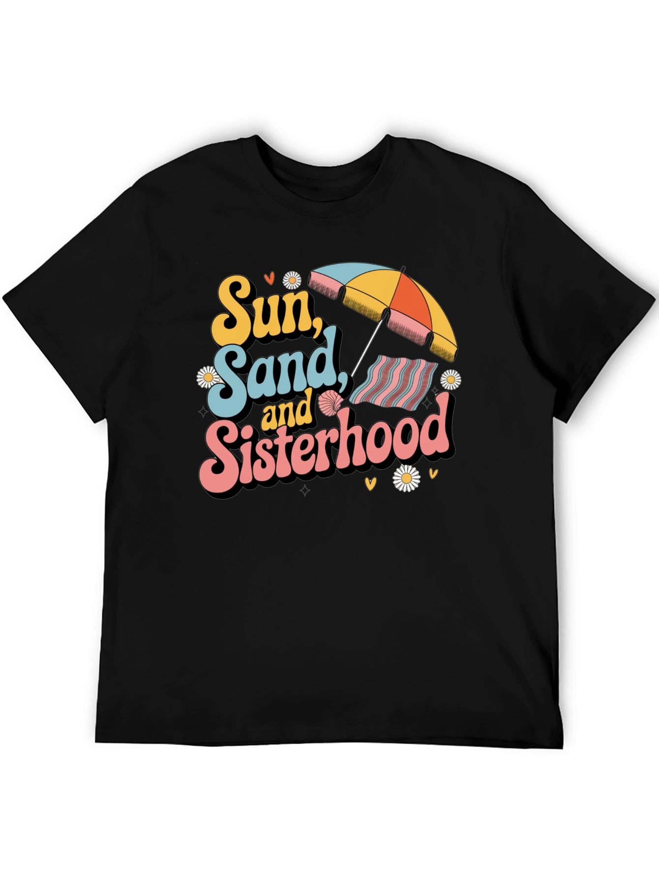 Sun Sand & Sisterhood Graphic Tee