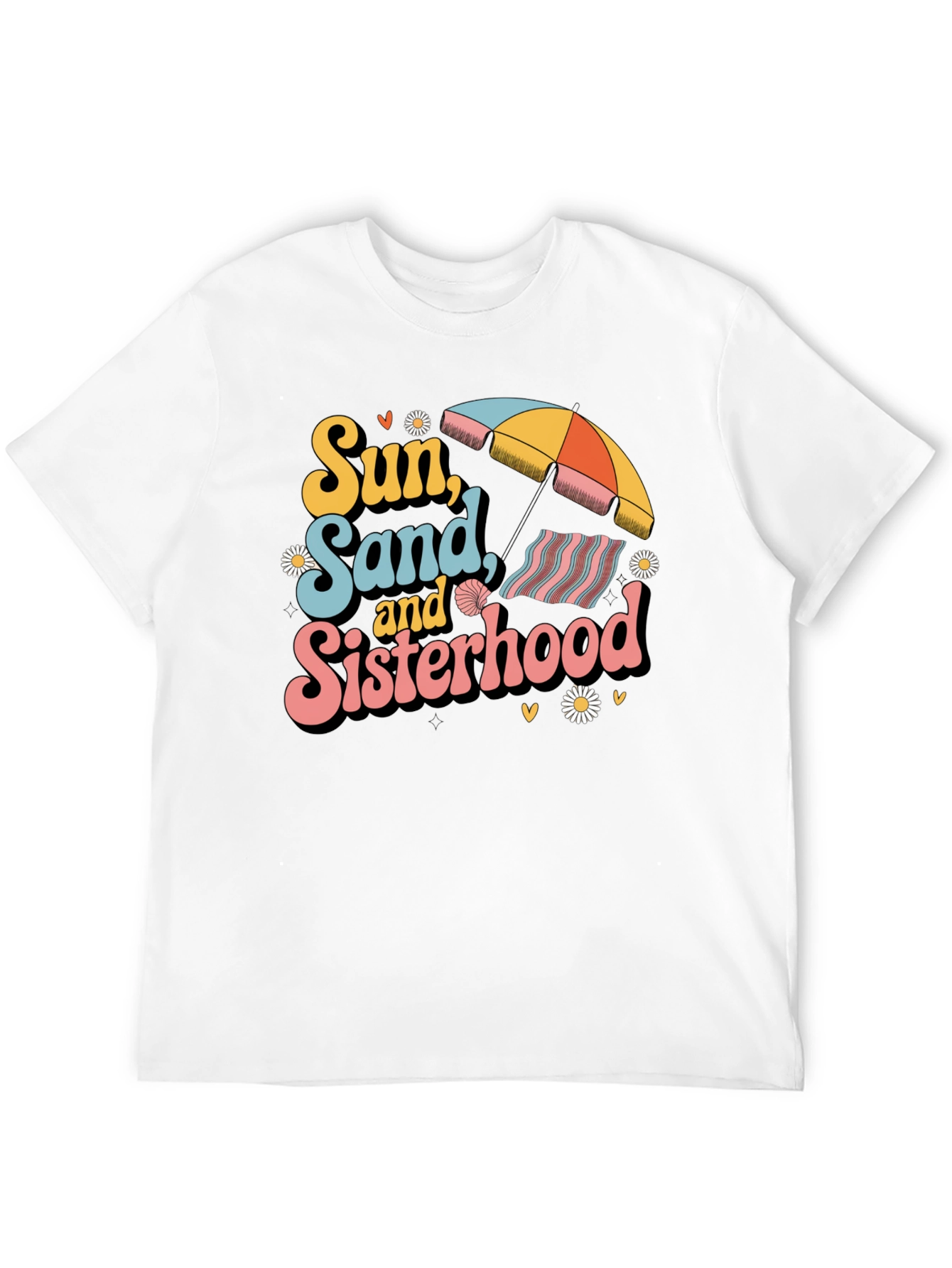 Sun Sand & Sisterhood Graphic Tee
