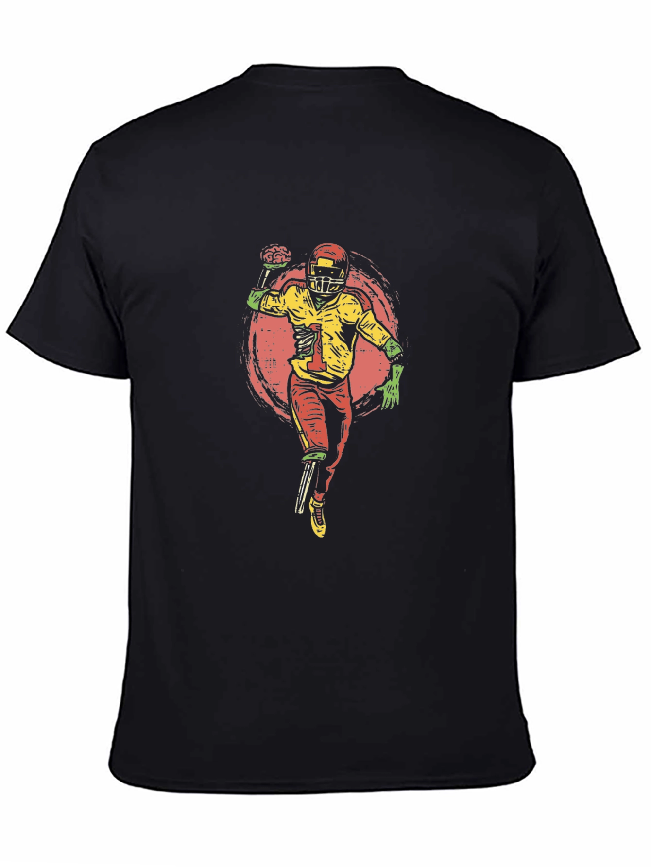 Zombie Football Thrower T-Shirt