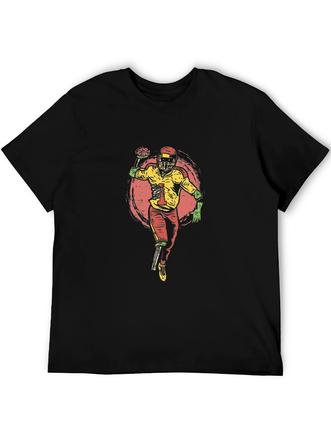 Zombie Football Thrower T-Shirt