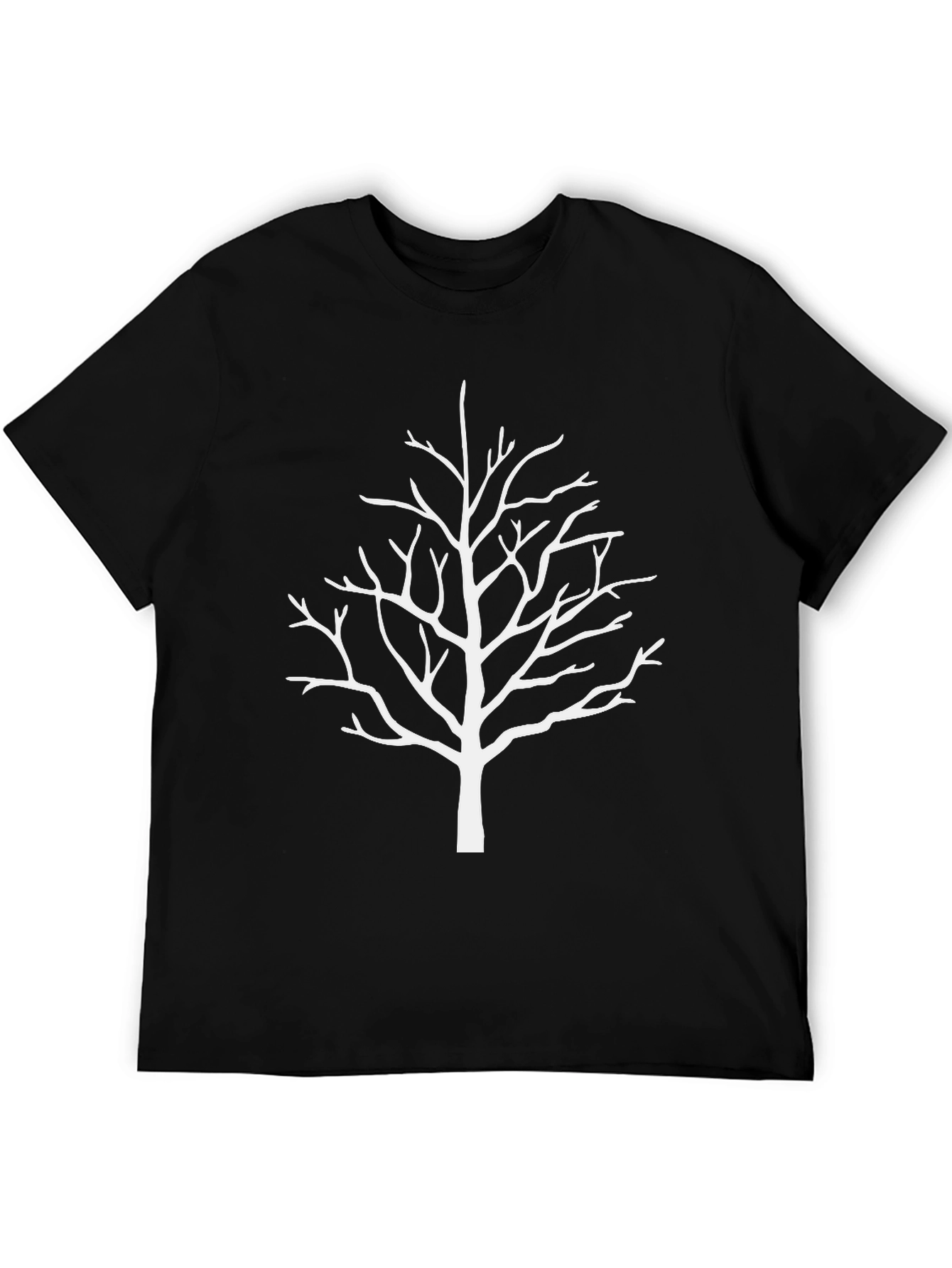 Black Tree Graphic Tee - Stylish Casual Wear