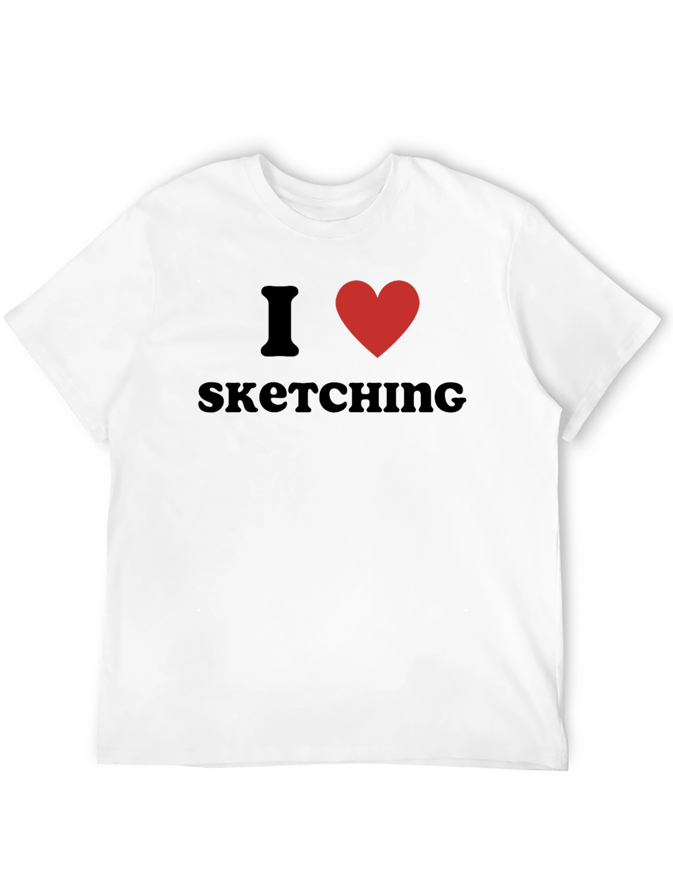 I Love Sketching Graphic T-Shirt