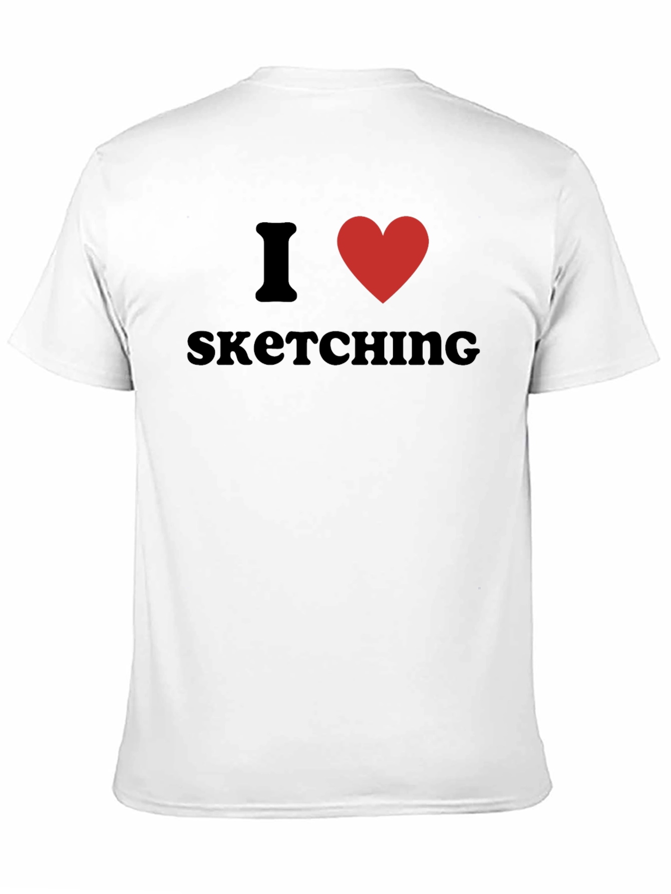 I Love Sketching Graphic T-Shirt