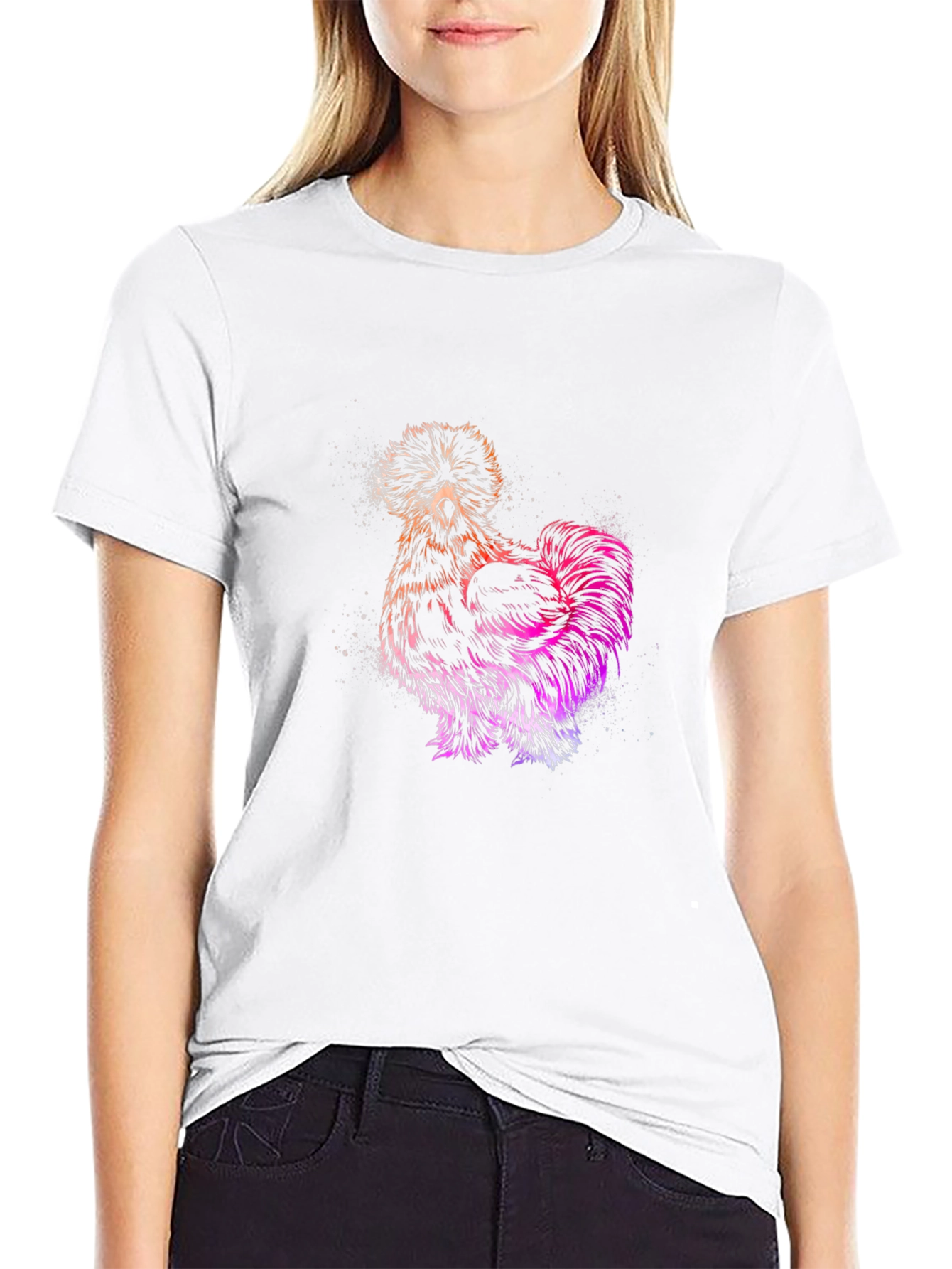 Silkies Chicken Graphic Tee