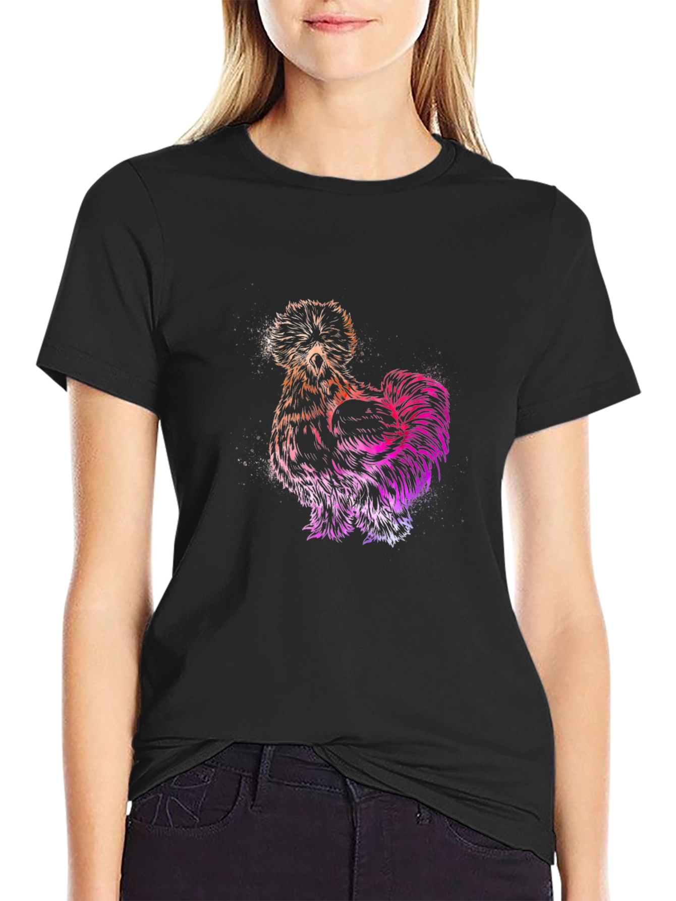 Silkies Chicken Graphic Tee