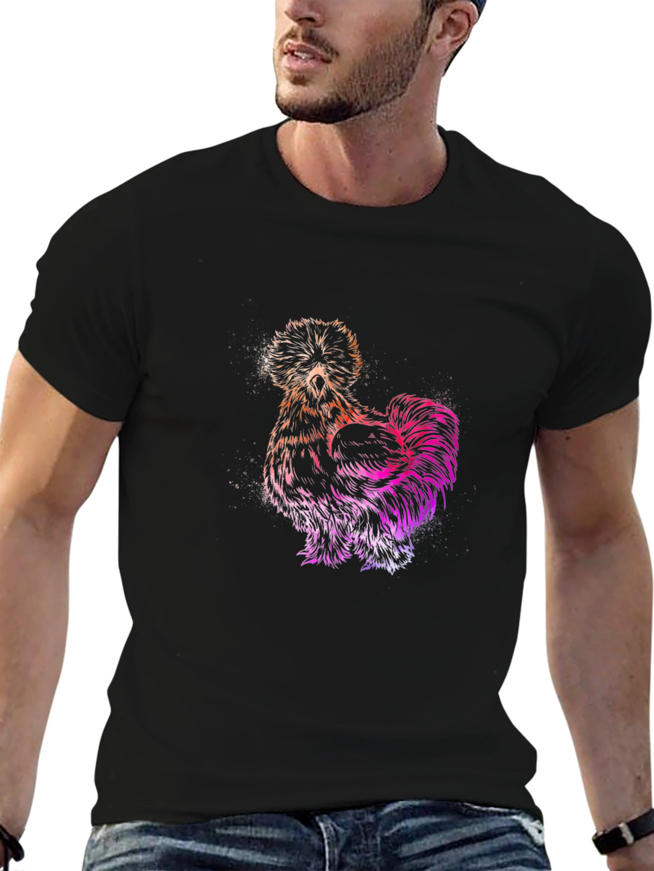 Silkies Chicken Graphic Tee