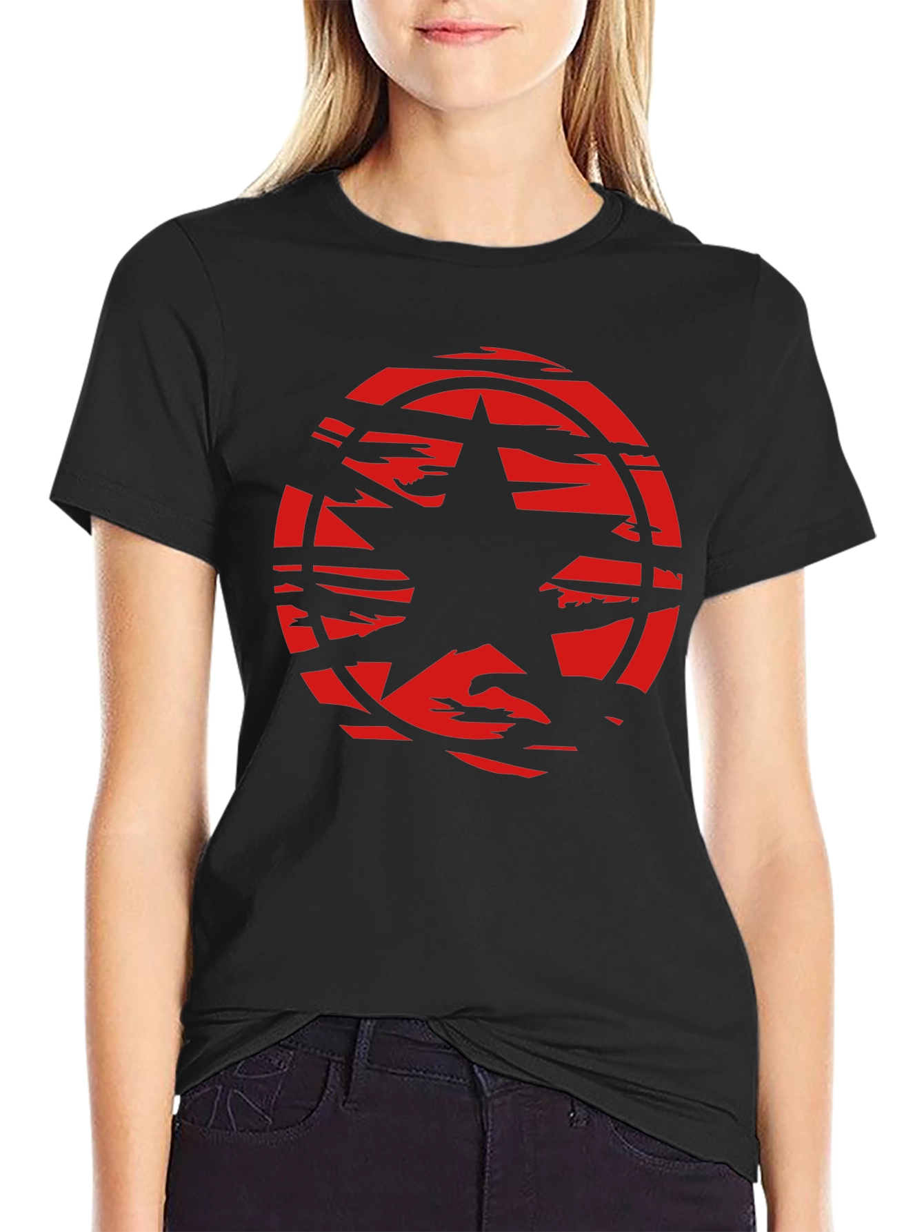 Graphic Star Burst Tee - Cool Casual Style