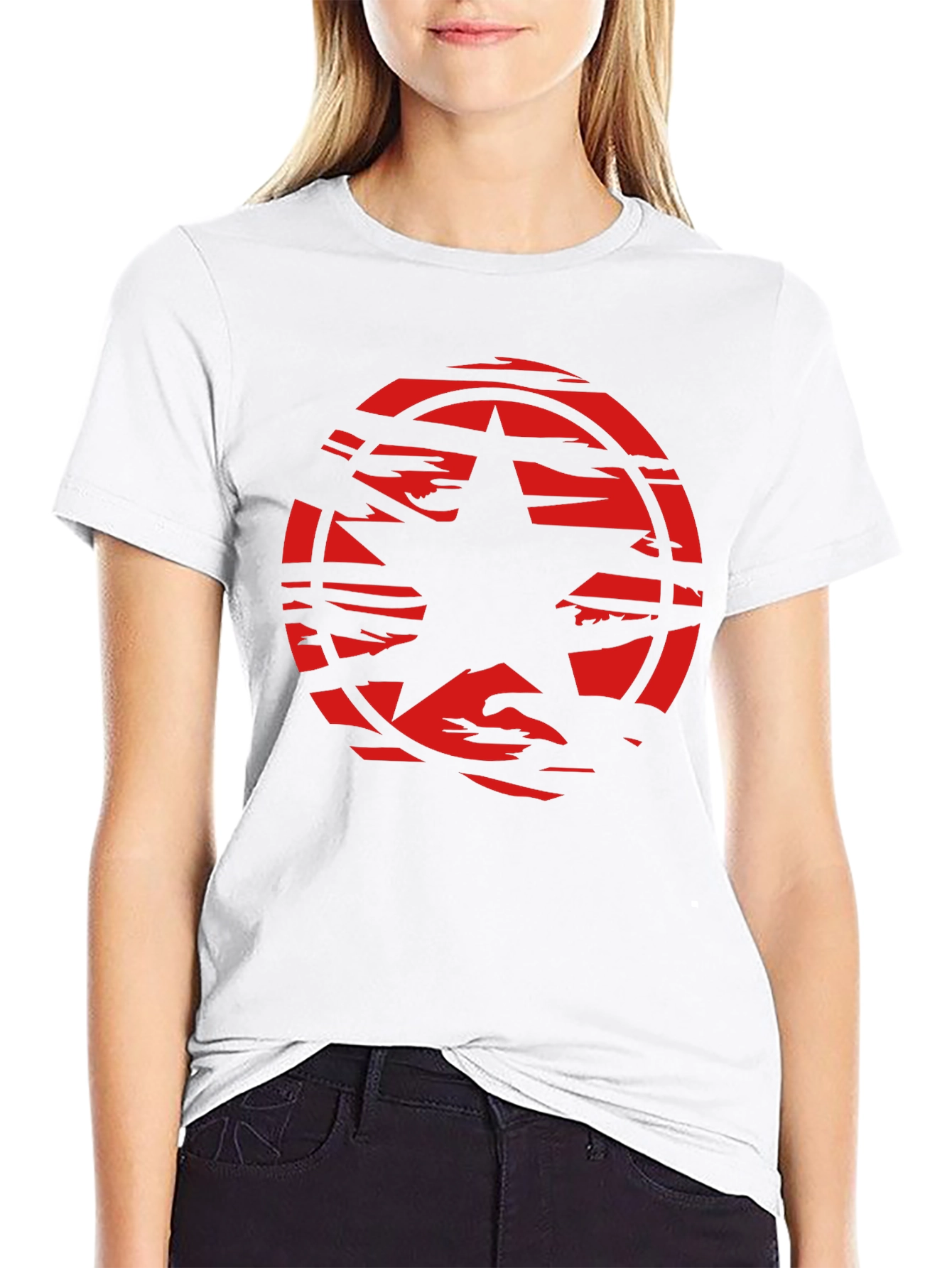 Graphic Star Burst Tee - Cool Casual Style